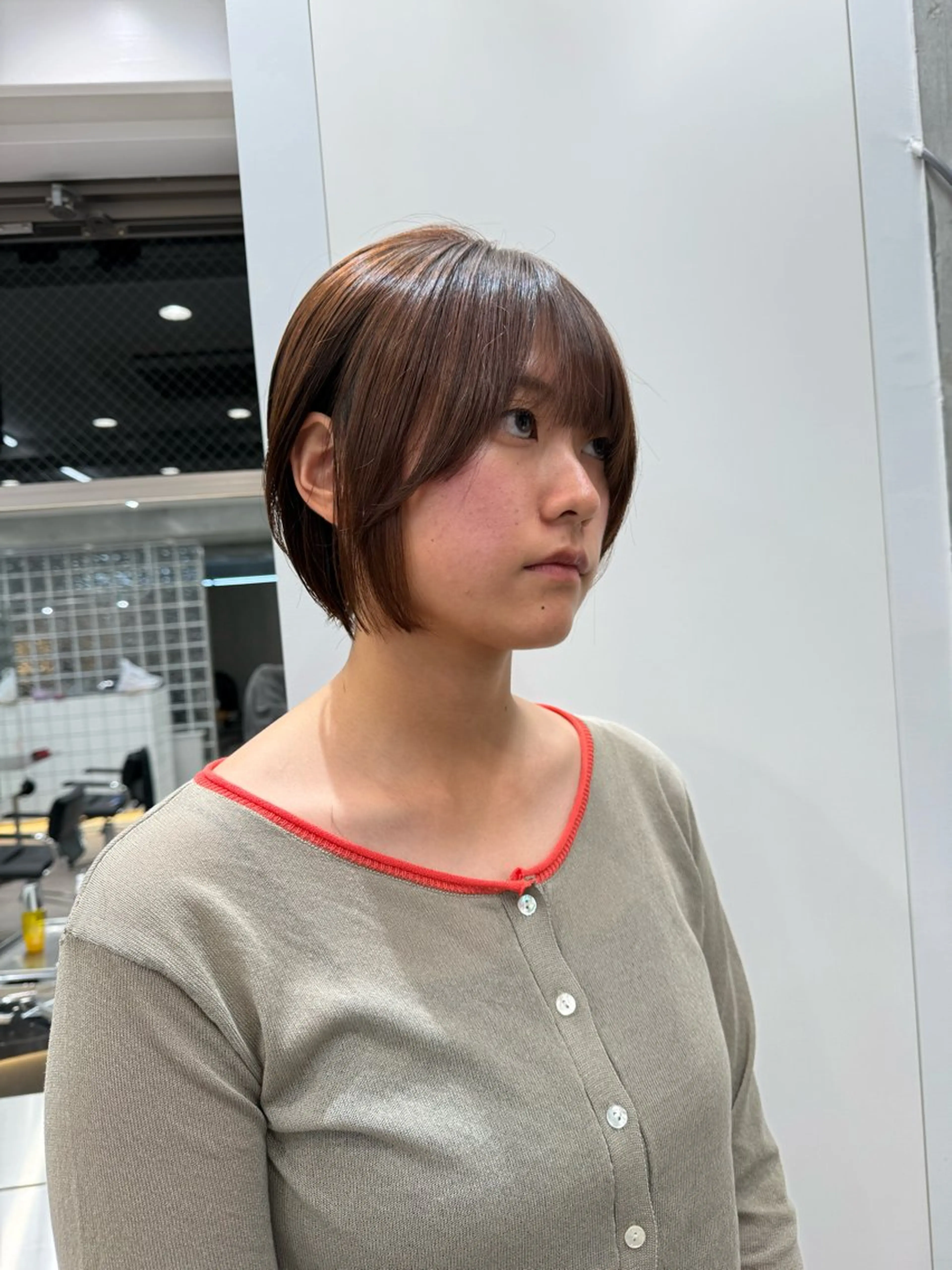 ショート 丸みショート ショートヘア Cinq所属・ハイライト🌟/ ボブ/豊田のヘアスタイル