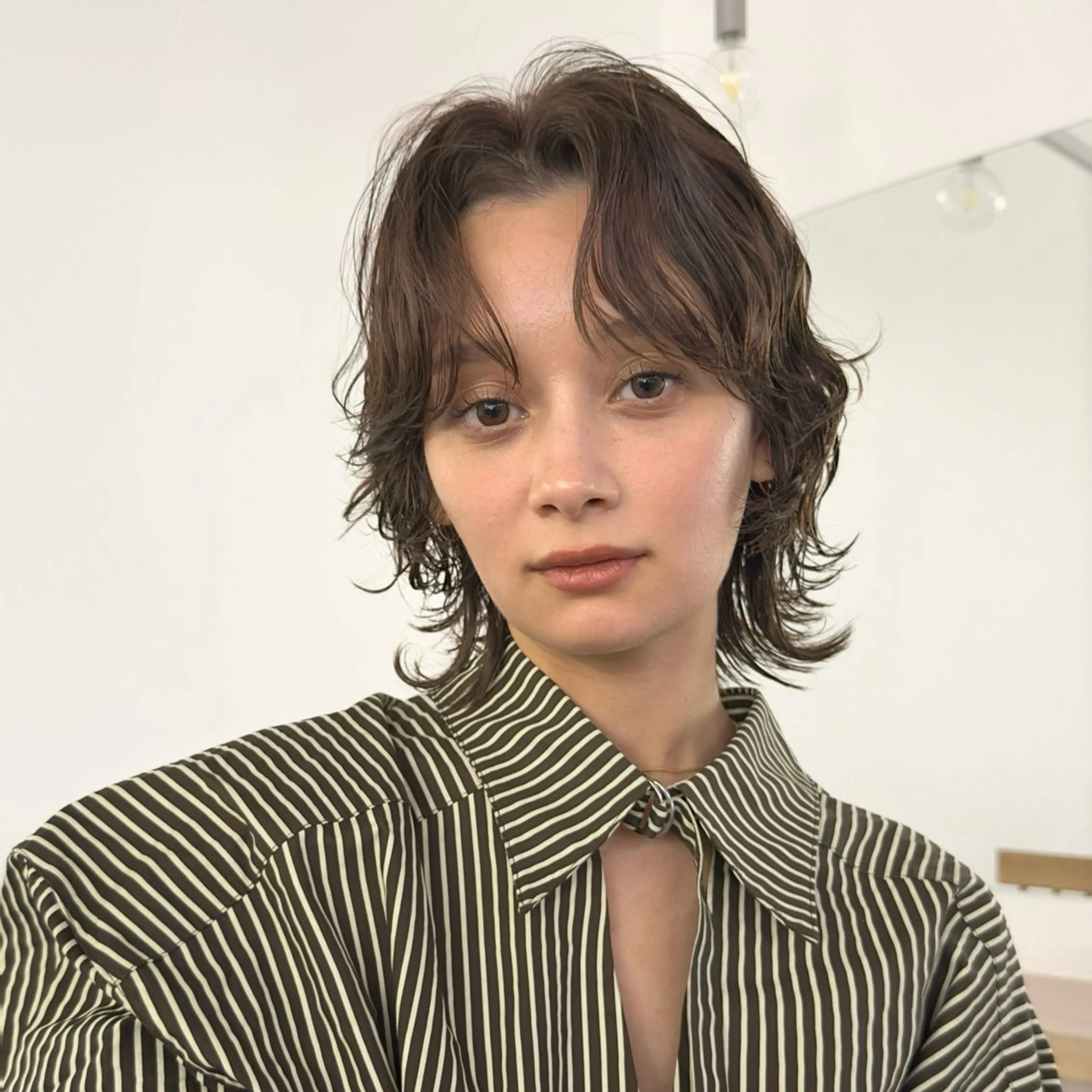 ショート 🌀渋谷ボブパーマ 🌀河野瑠太のヘアスタイル