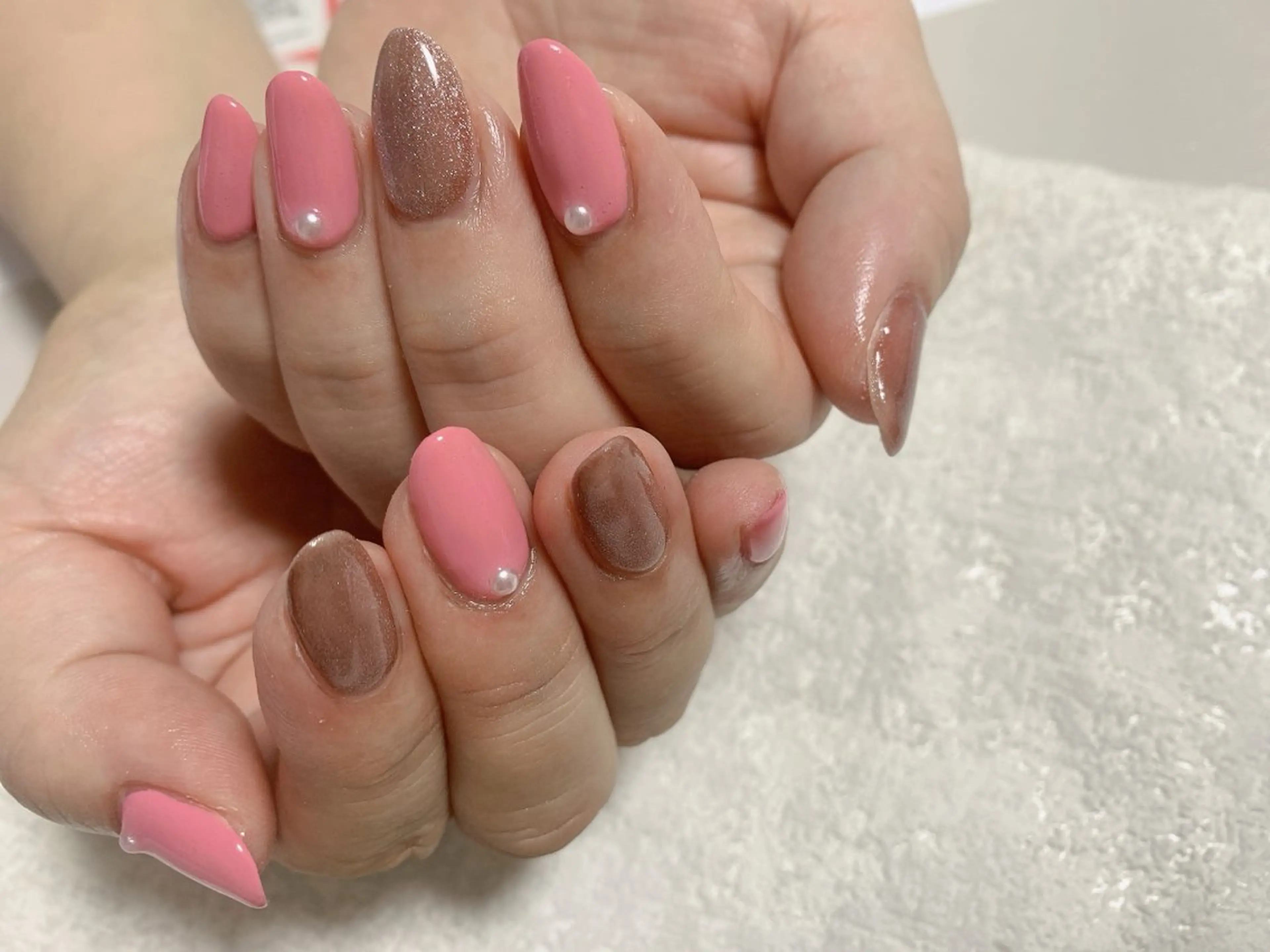 ネイル ジェルネイル マグネットネイル メンズネイル ワンカラーネイル パラジェル kiki nail たまプラーザのネイルデザイン