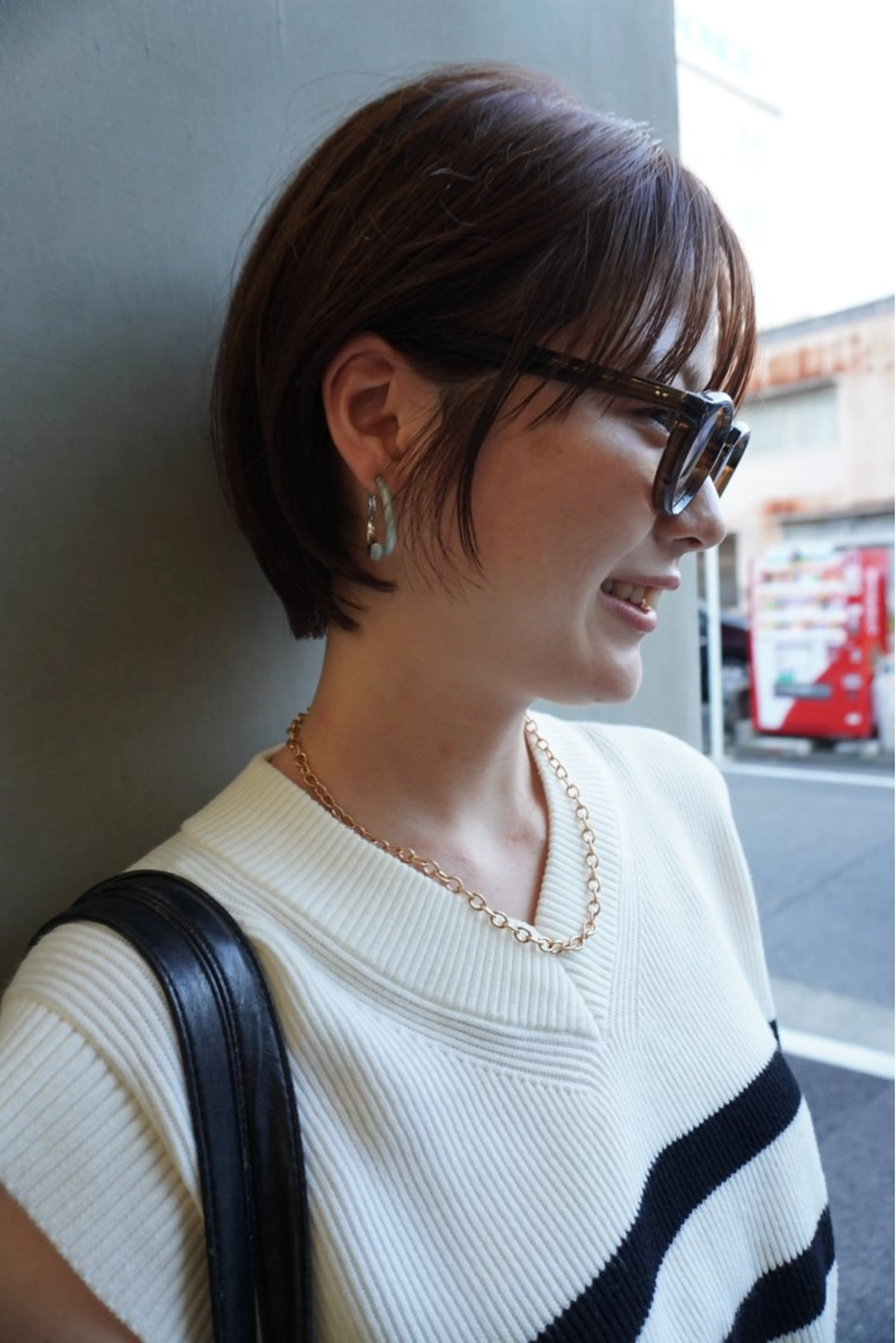 ショート ショートヘア メンズハイトーン/栄 /イトウタケルのヘアスタイル