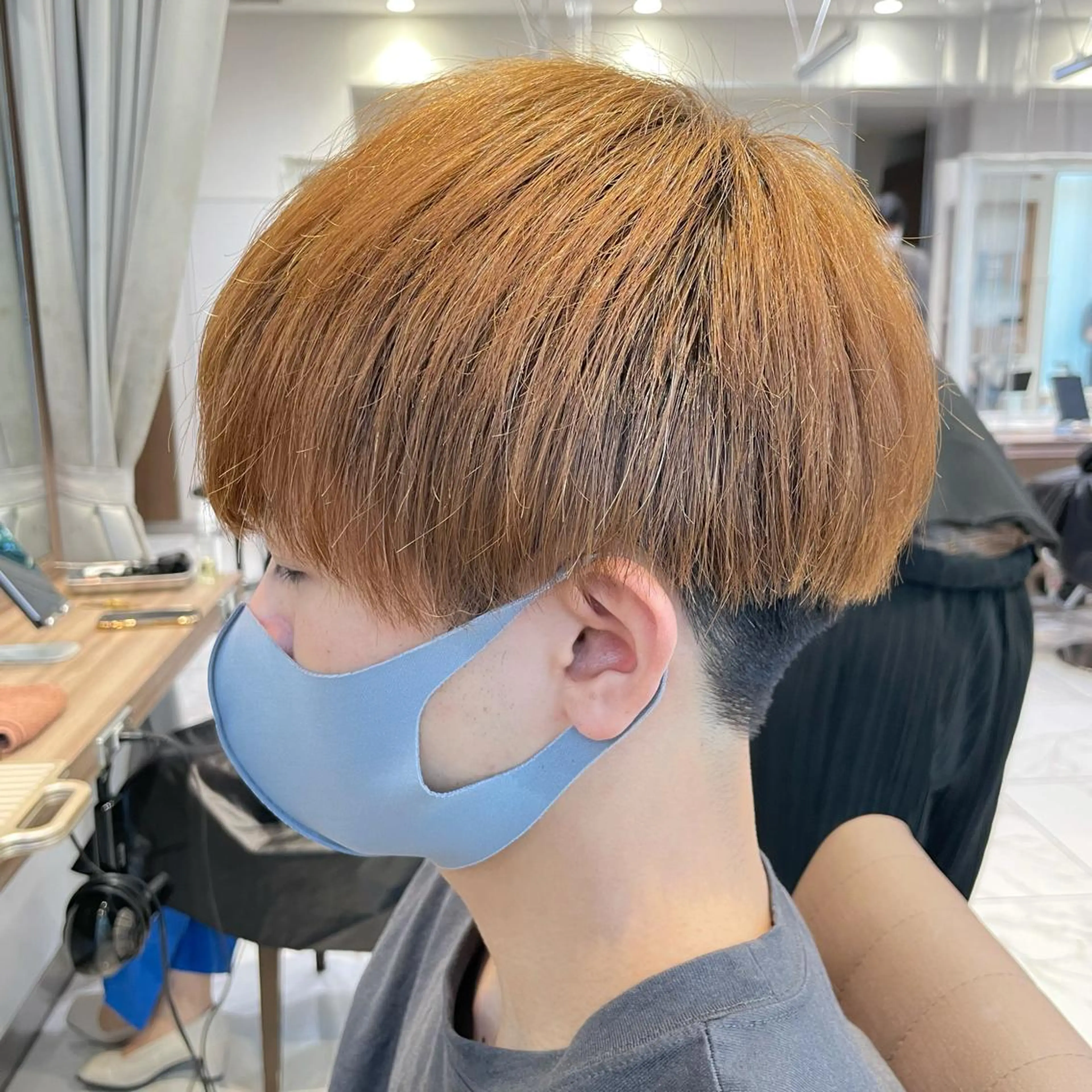 ショート メンズ カット トリートメント 【メンズ縮毛矯正】 田中秀斗のヘアスタイル