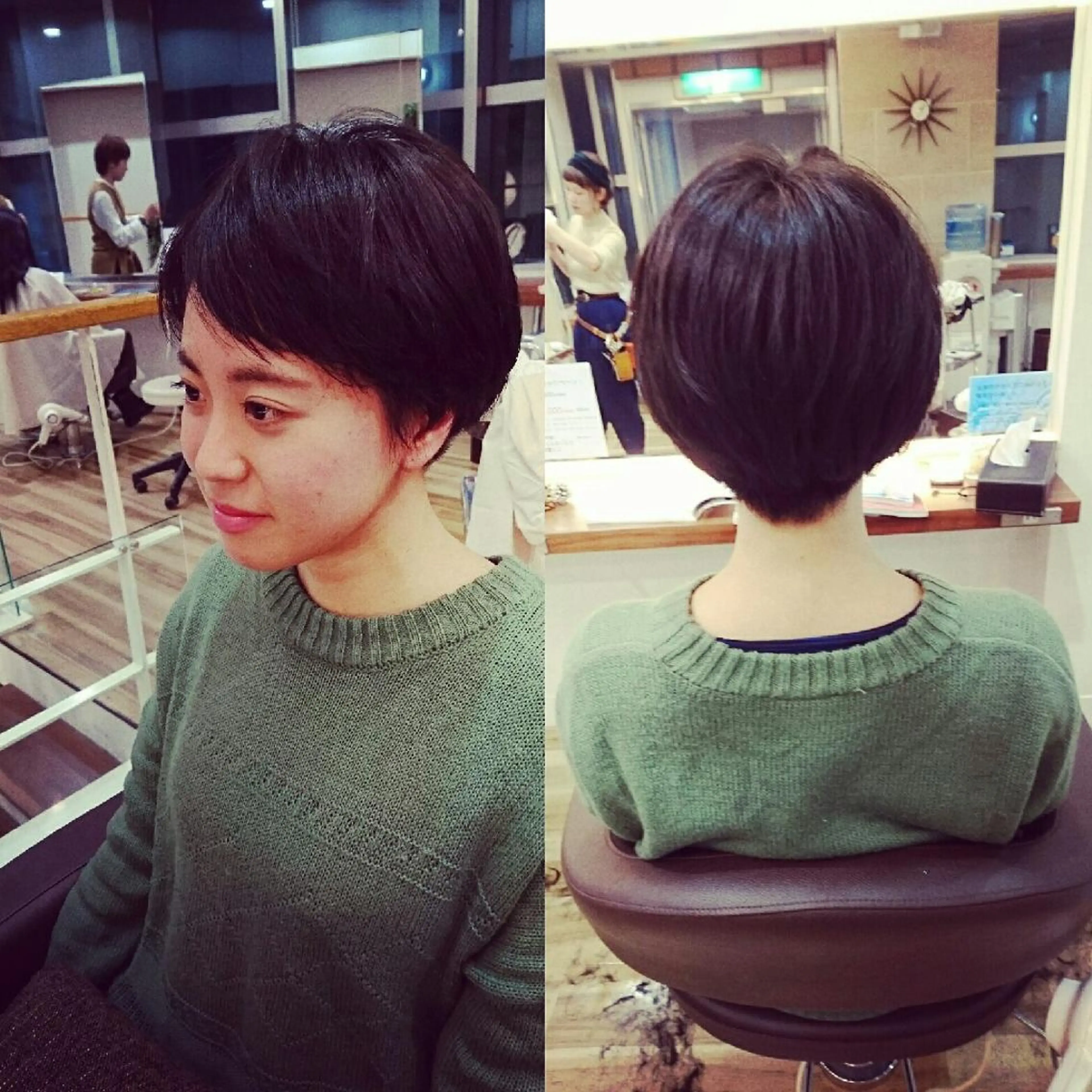 ショート kawabe maikoのヘアスタイル