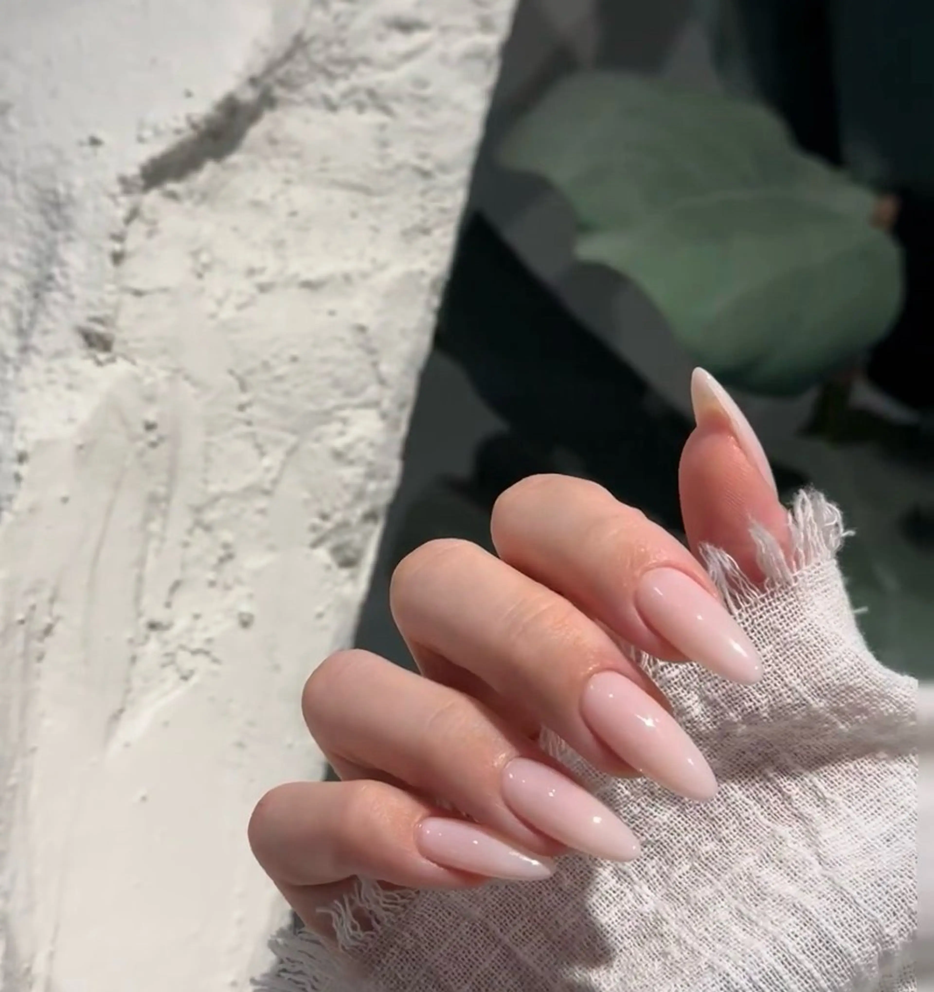 ネイル オーロラネイル フラワーネイル フットネイル フレンチネイル ジェルネイル ハンドネイル 長さだし専門 ありさのネイルデザイン