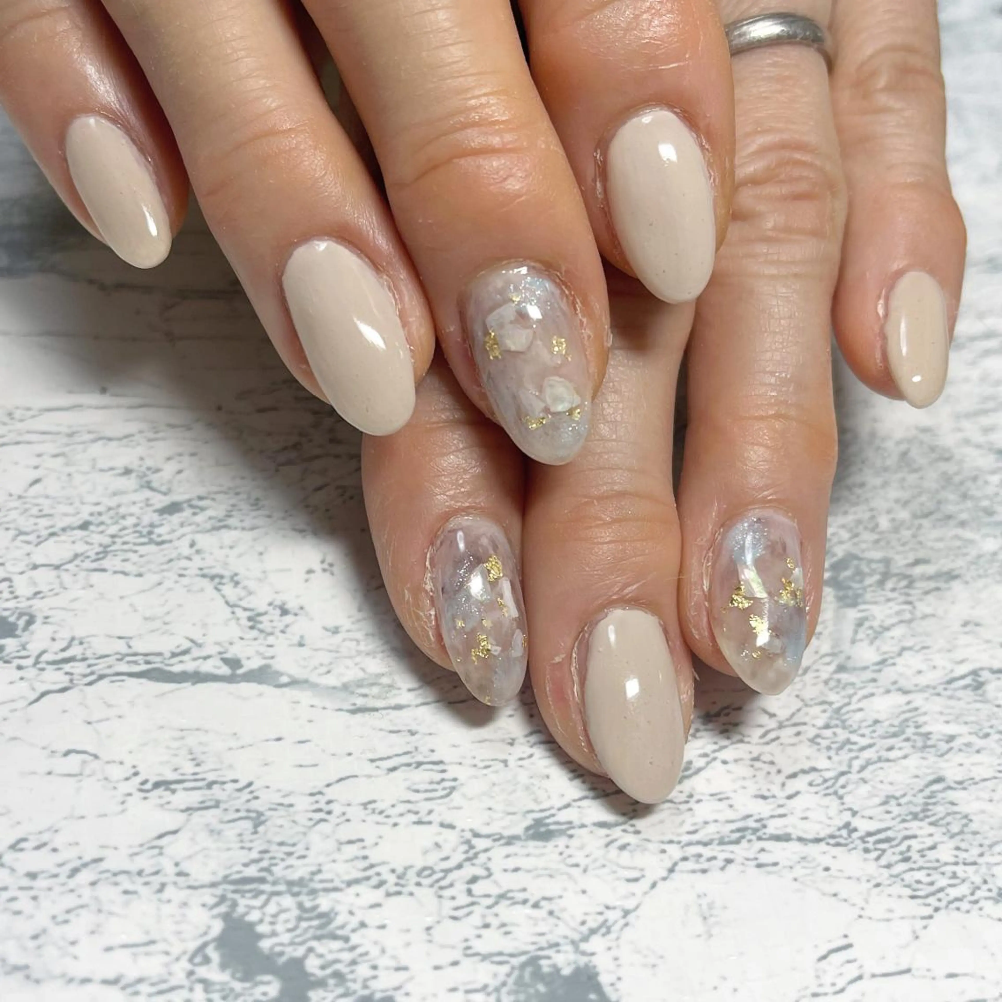 ネイル フットネイル ニュアンスネイル シンプルネイル 春ネイル 夏ネイル ネイル フフラ所属・nail fufla ♡yamane♡のネイルデザイン