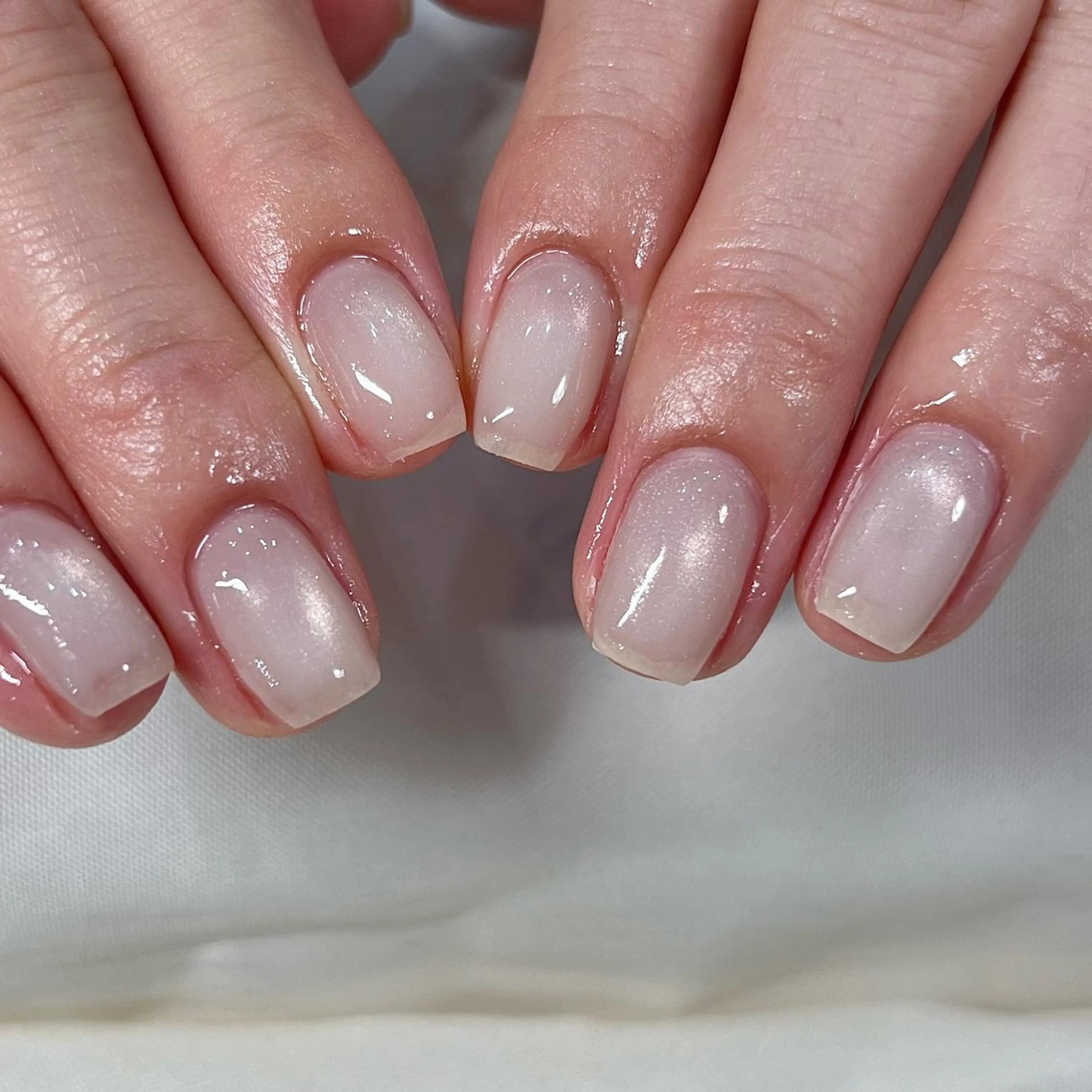 ネイル 氷ネイル・うるうるネイル マグネットネイル ハンドネイル Nail treeのネイルデザイン