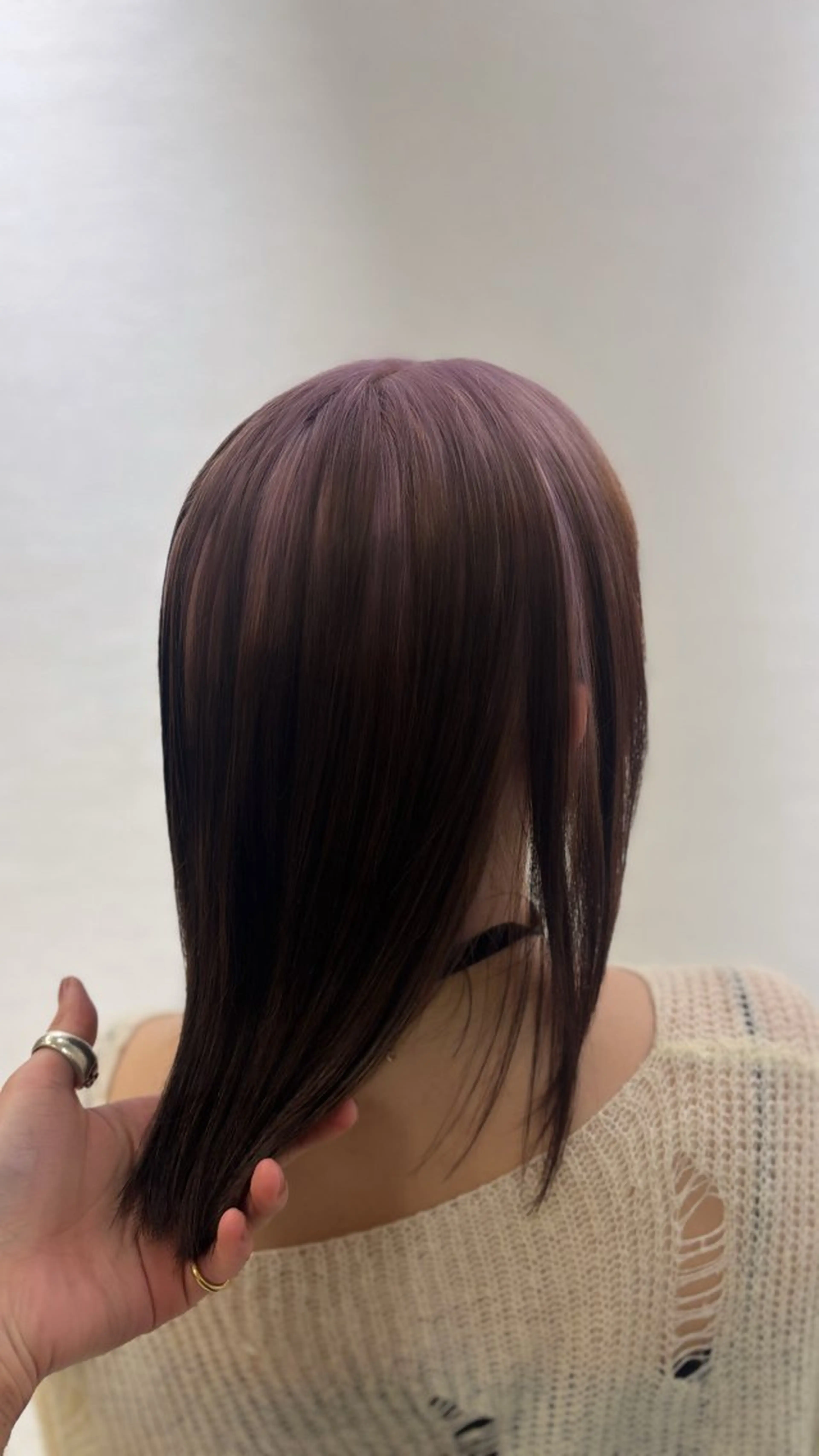 ミディアム カラー ヘアカラー そうや🐺ブリーチ/ デザインカラーのヘアスタイル