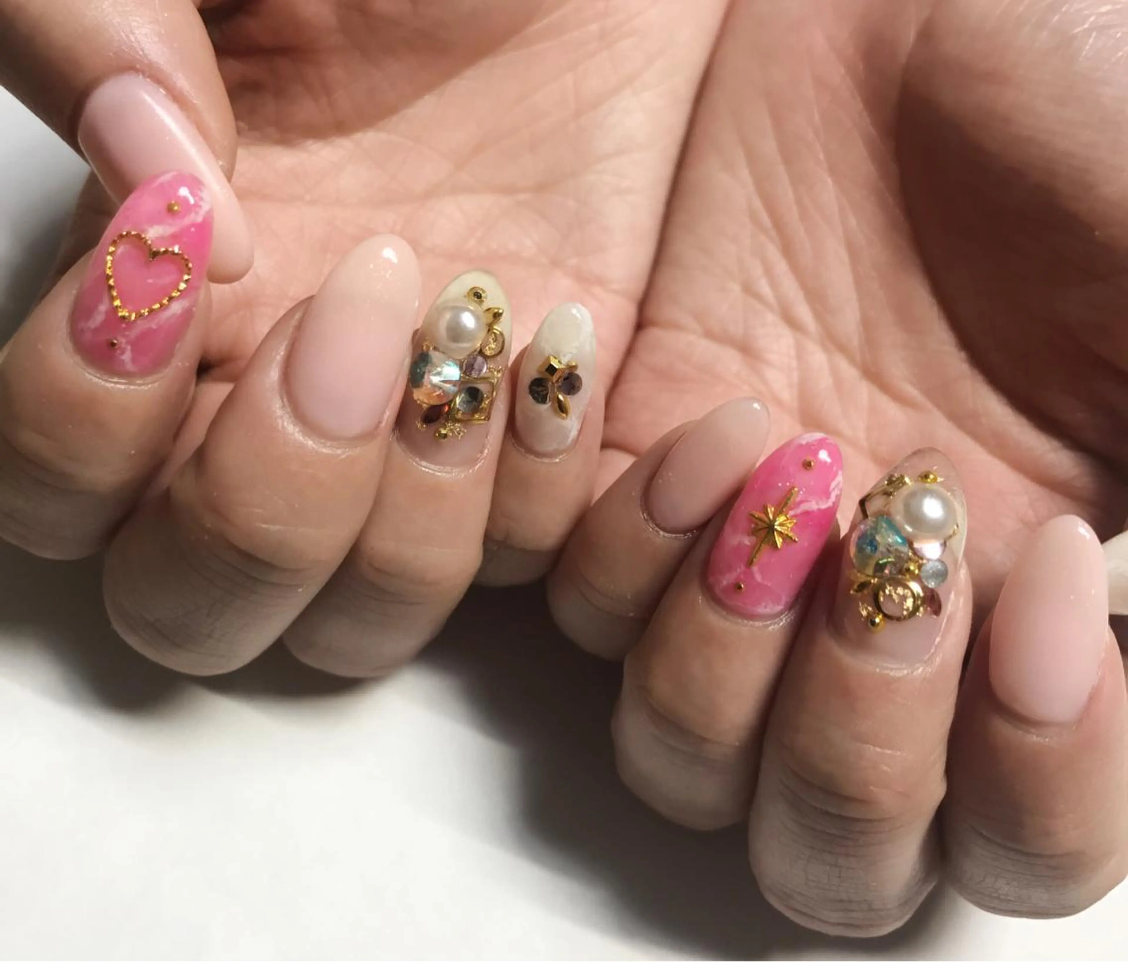 ネイル ハンドネイル nail salon en familleのネイルデザイン
