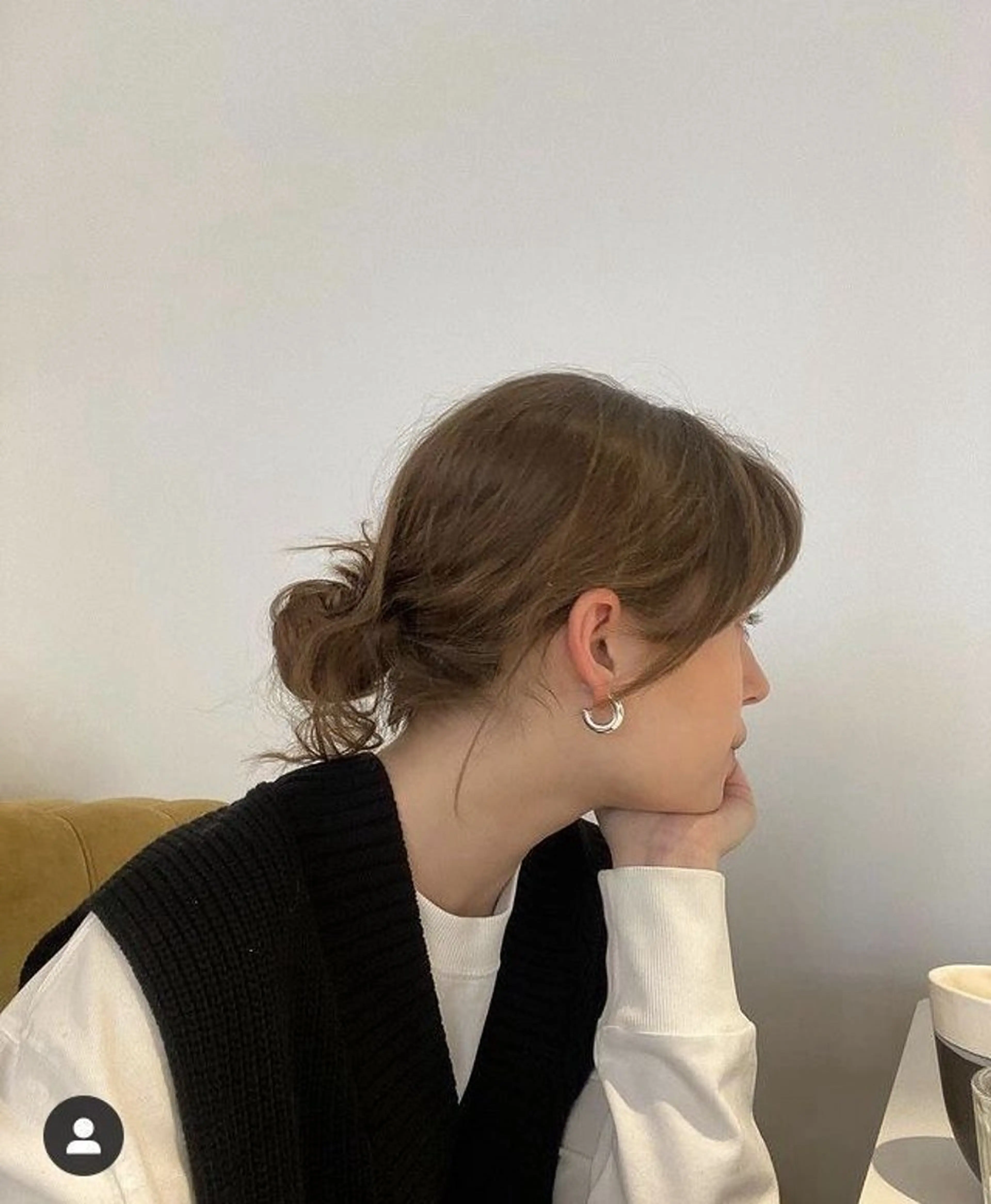 カラー GIFT所属・橋本叶夢/ ショートヘア/透け感のヘアスタイル