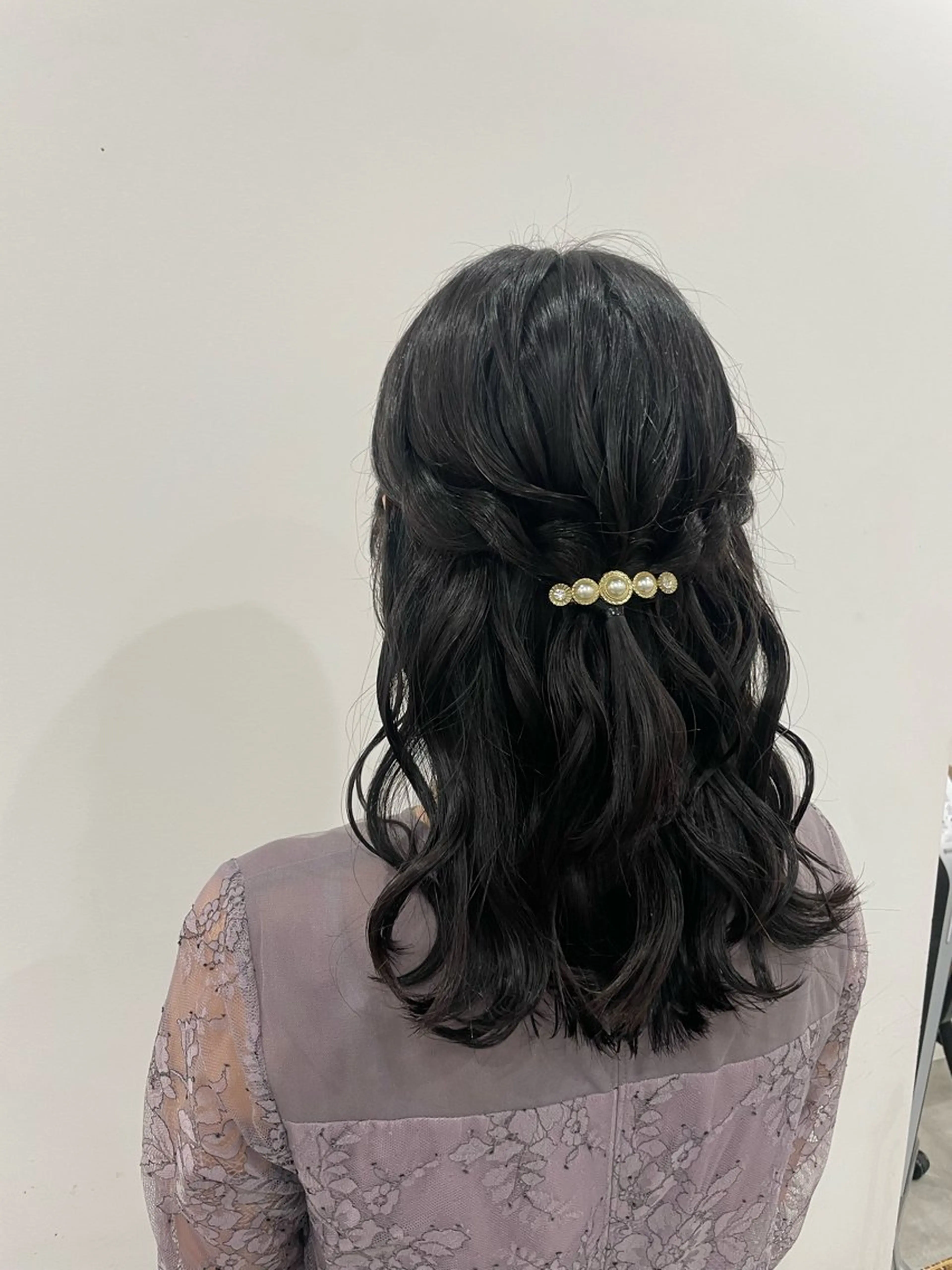 ヘアアレンジ ヘアセット ニシザカ マナのヘアスタイル
