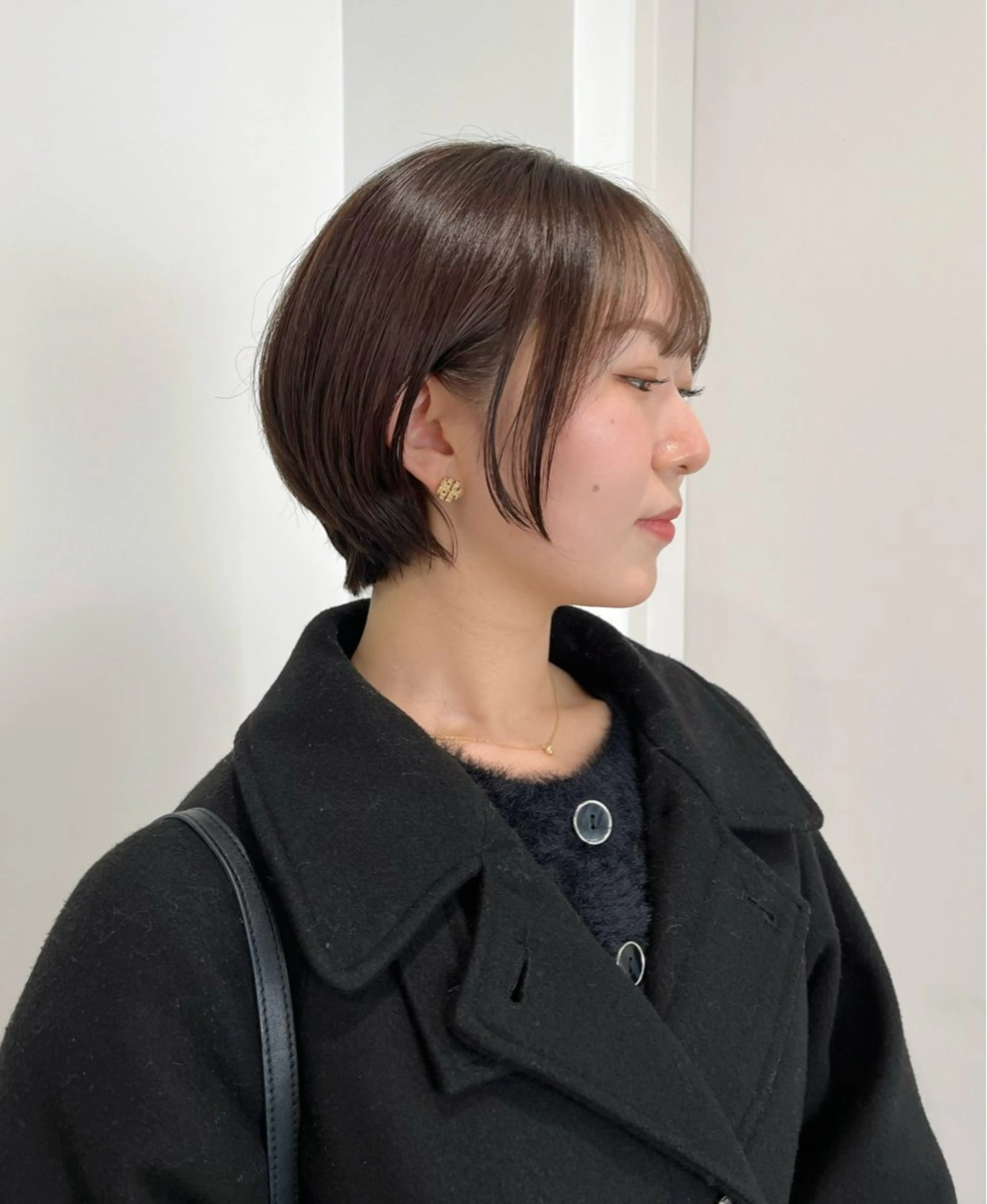 ショート 縮毛矯正/ハイトーン /パーマ/前原汐🎐のヘアスタイル