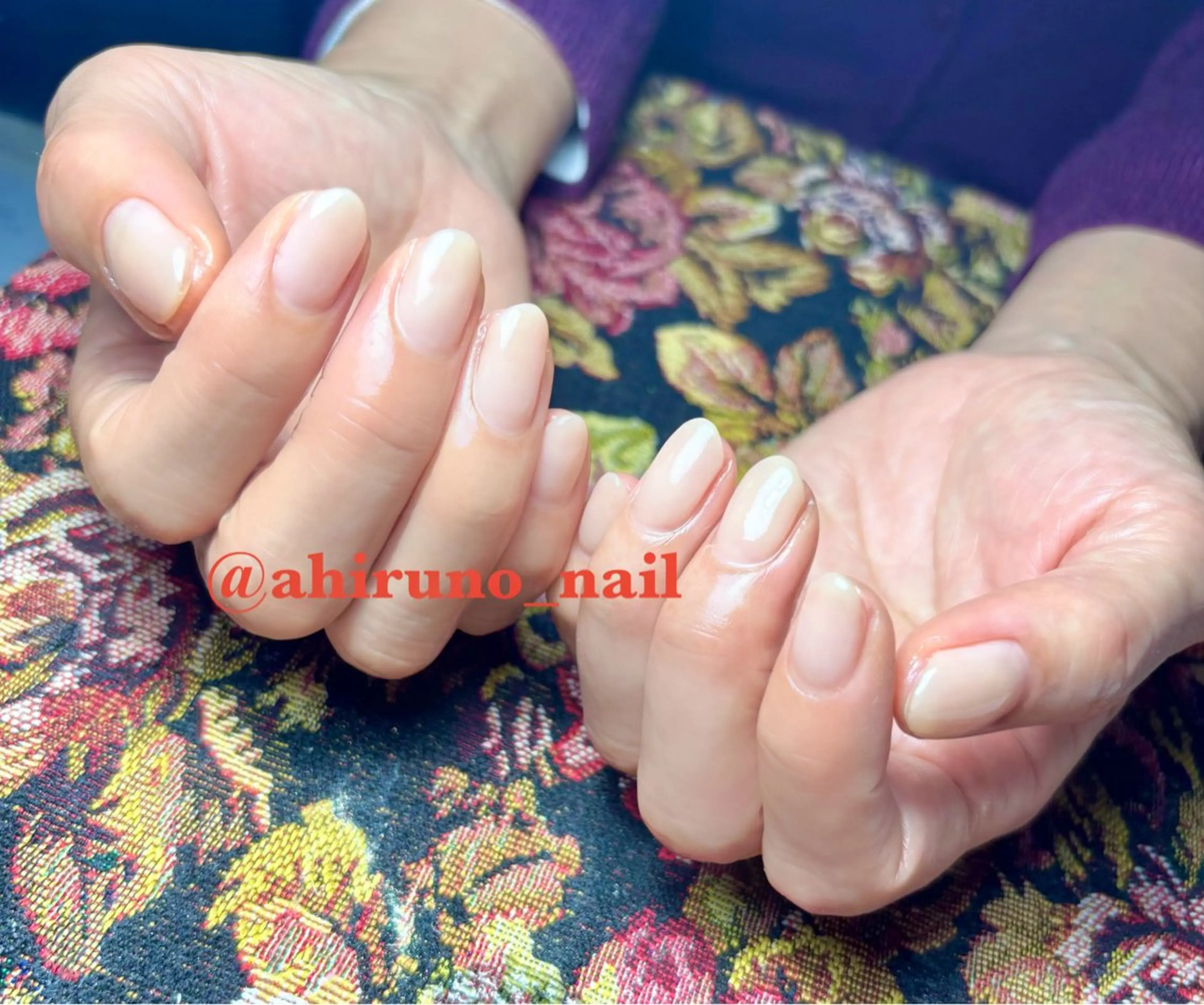 ネイル アートネイル ジェルネイル ショートネイル ハンドネイル 東京あきる野市ネイル ✿ ｙｕiのネイルデザイン