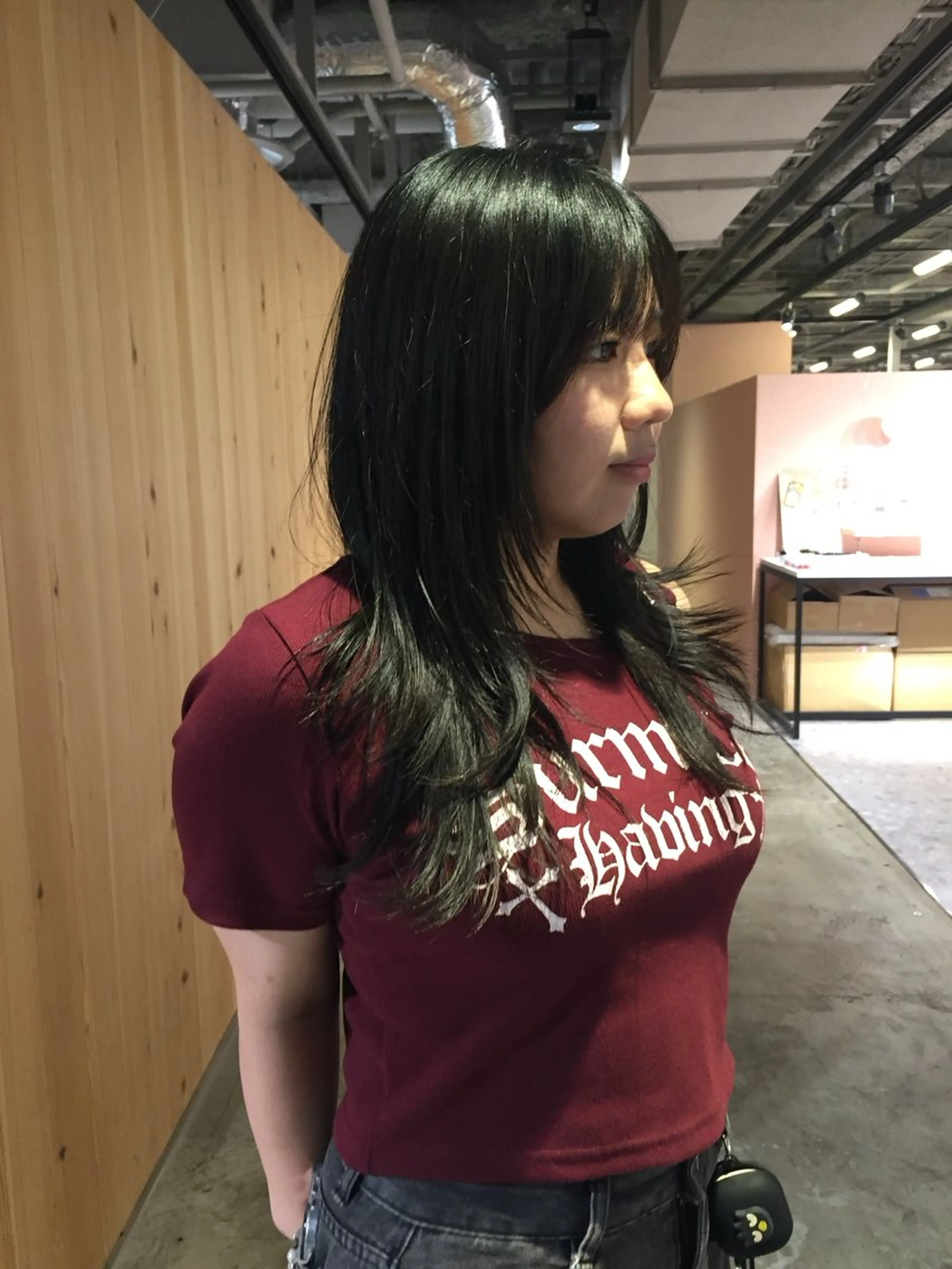 似合わせカットの写真