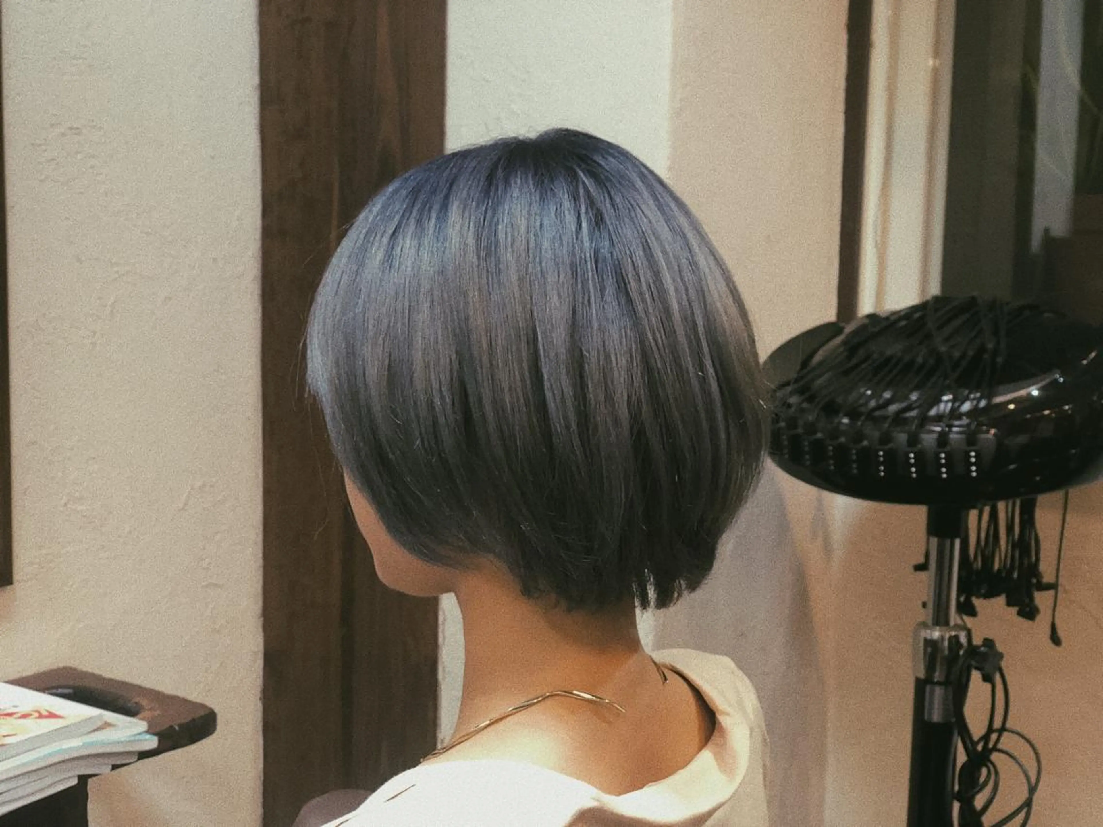 ショート カラー ラベンダーカラー ラベンダーグレー Snaly カラー特化ページのヘアスタイル