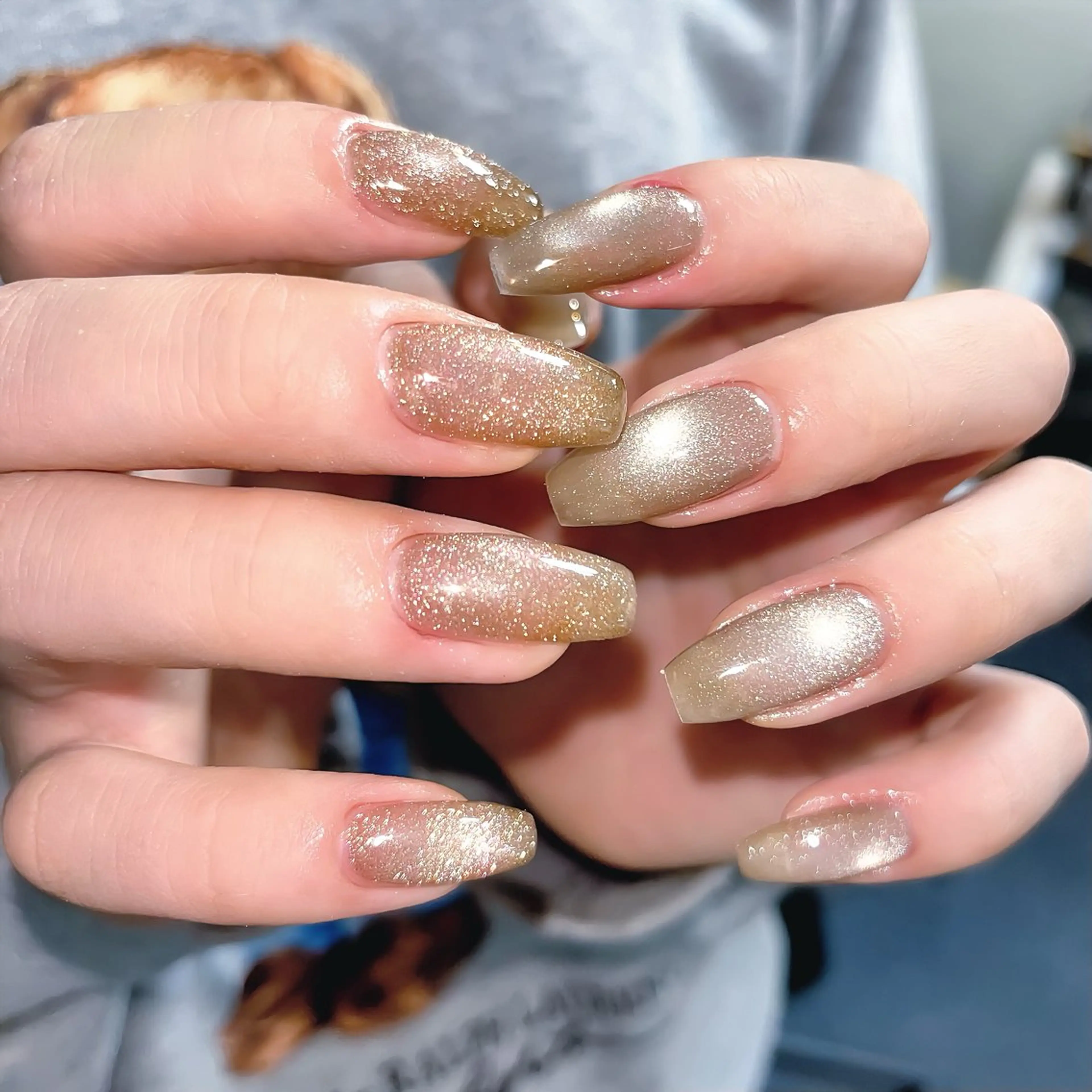 ネイル ハート リボン ワンホンネイル 冬ネイル クリスマス ハンドネイル ハンドケア 🫧OPELIA NAIL渋谷🫧のネイルデザイン
