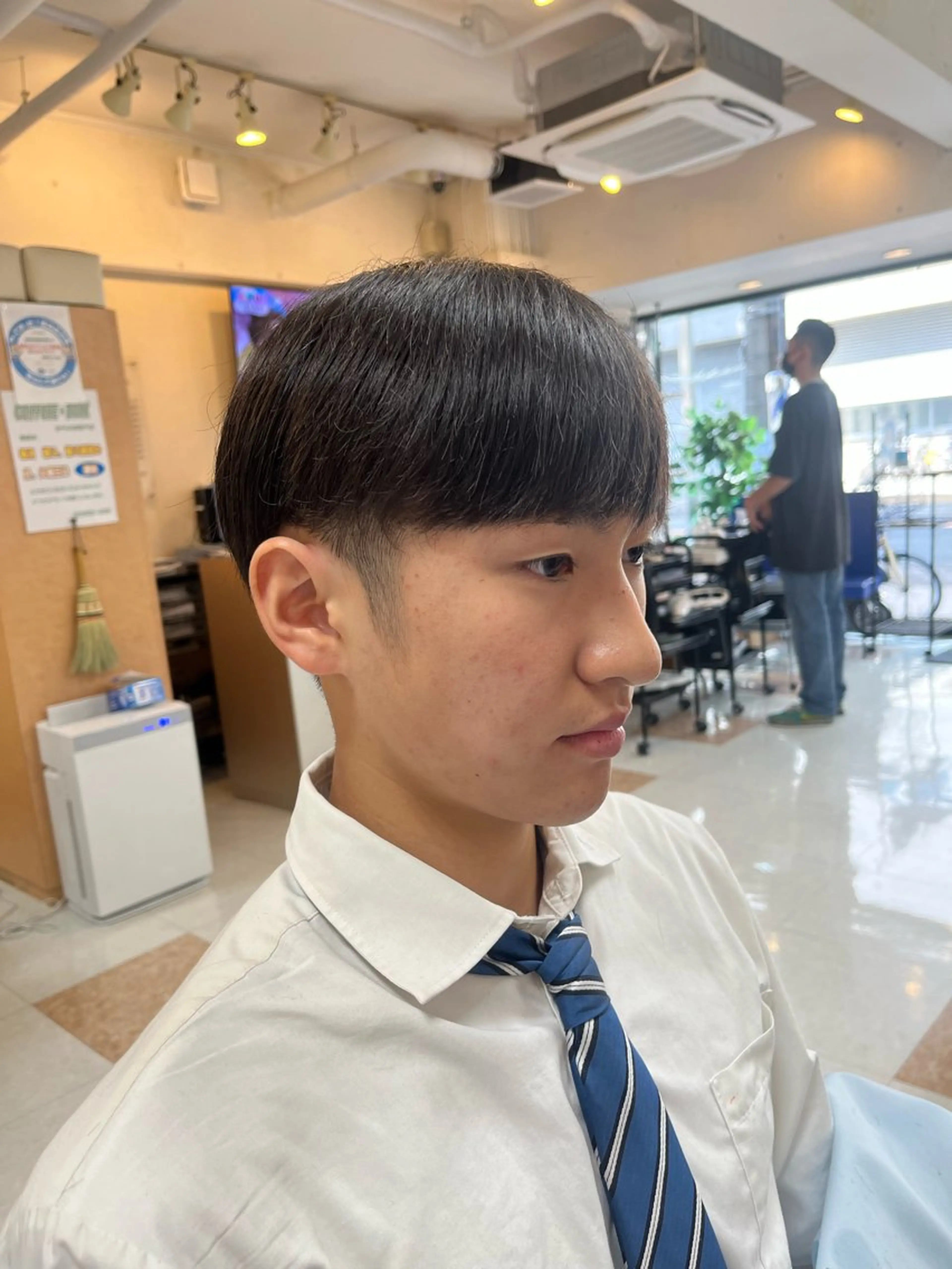 ミディアム メンズ COIFFURE DOUX(コアフィールドゥ)所属・✂︎men's hair✂︎立石亮のヘアスタイル