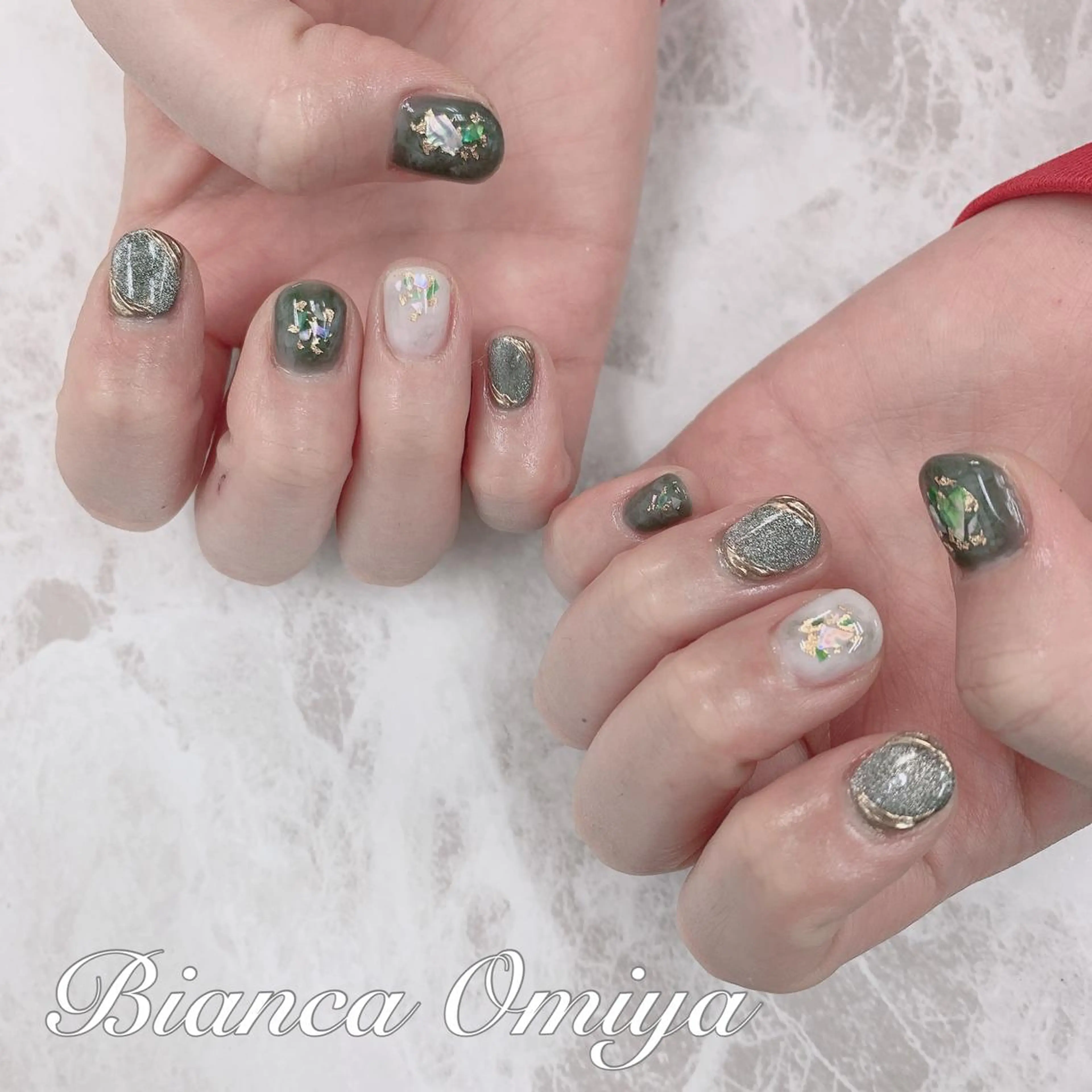 ネイル ビアンカ大宮ネイル 店長 モリサワのネイルデザイン