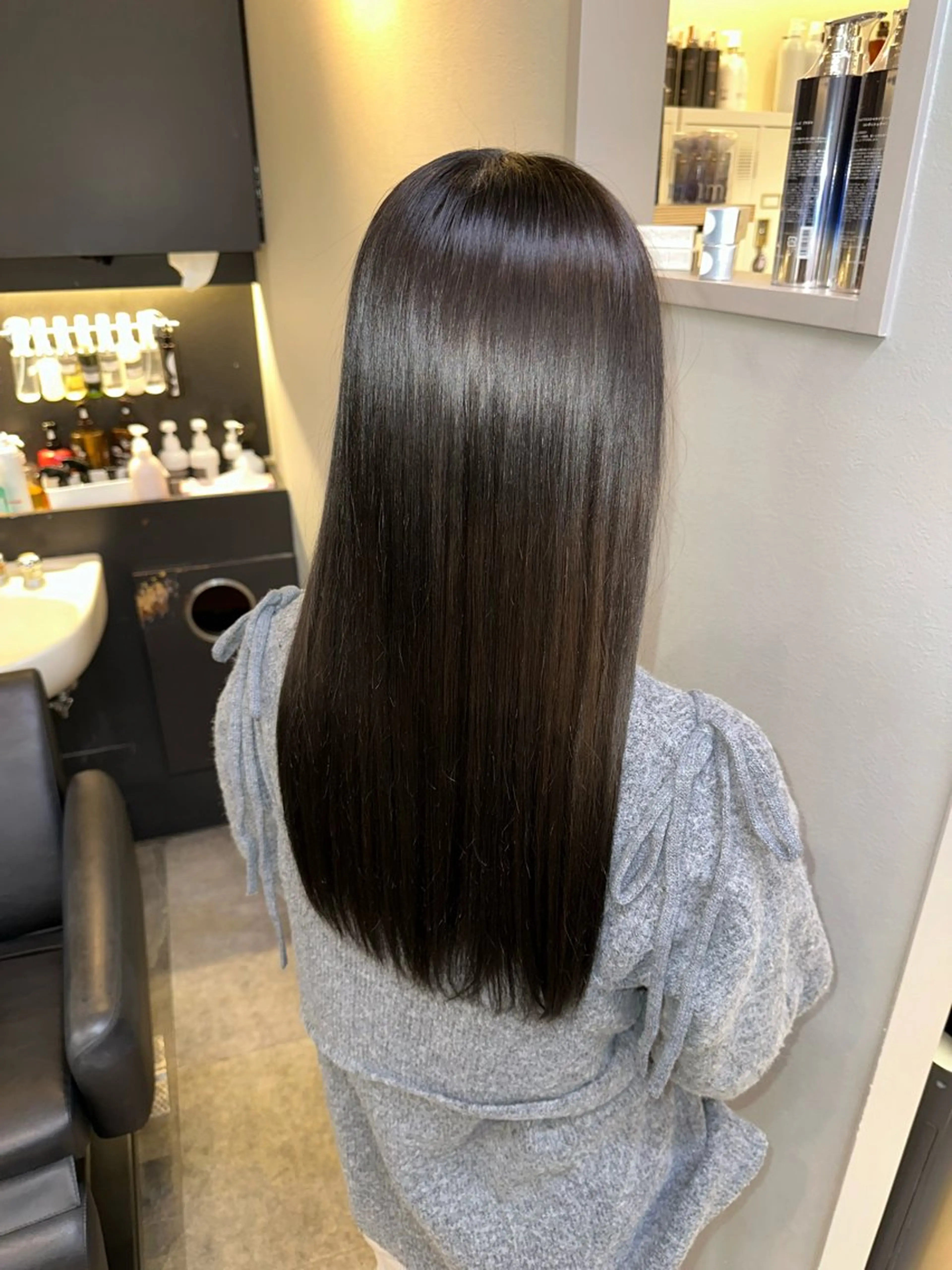 カラー ヘアカラー トリートメント yuuki ／ボブ／艶カラー🪄のヘアスタイル