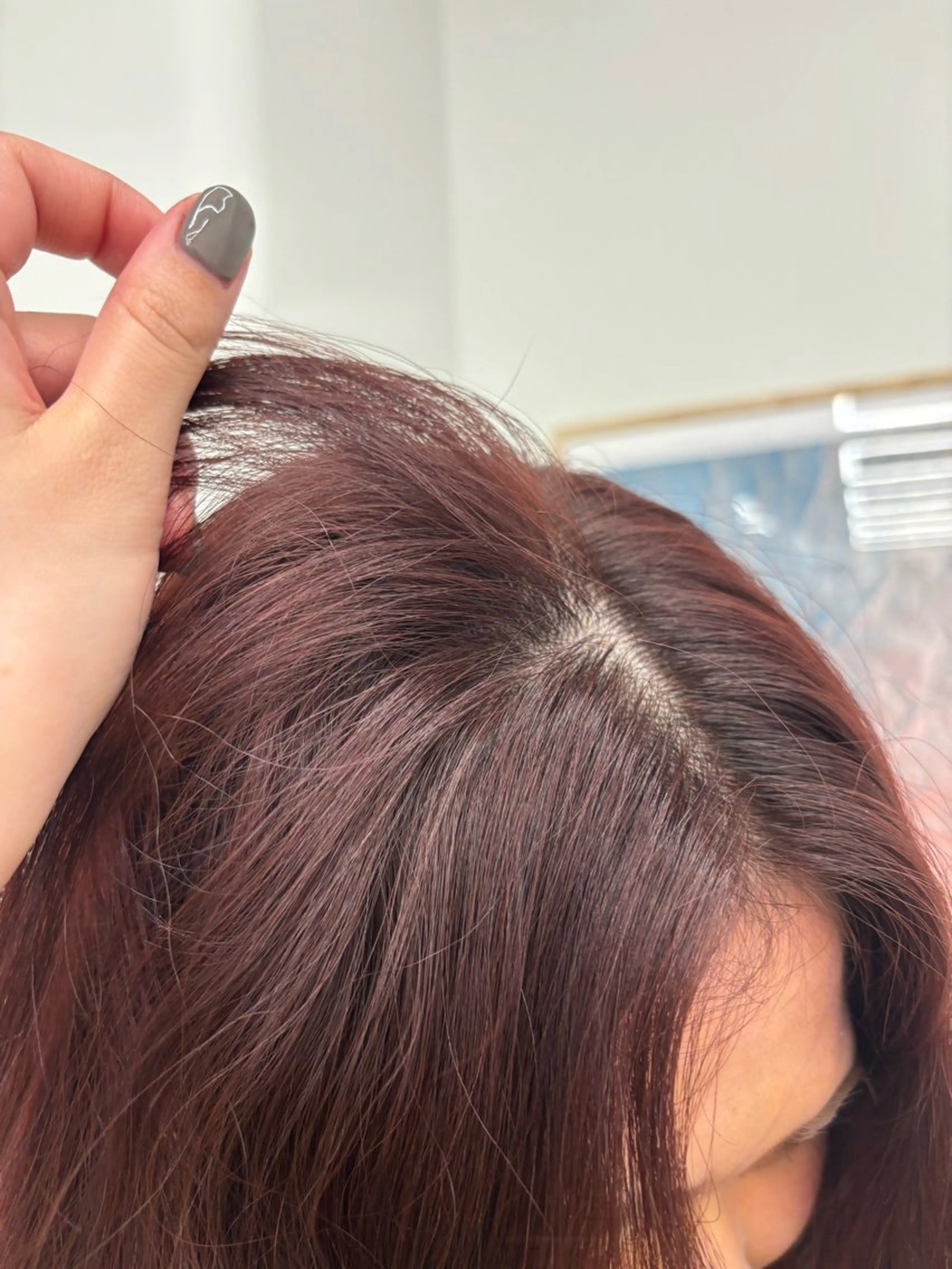 カラー リン🔔ボブ cut ベージュカラー🤎のヘアスタイル