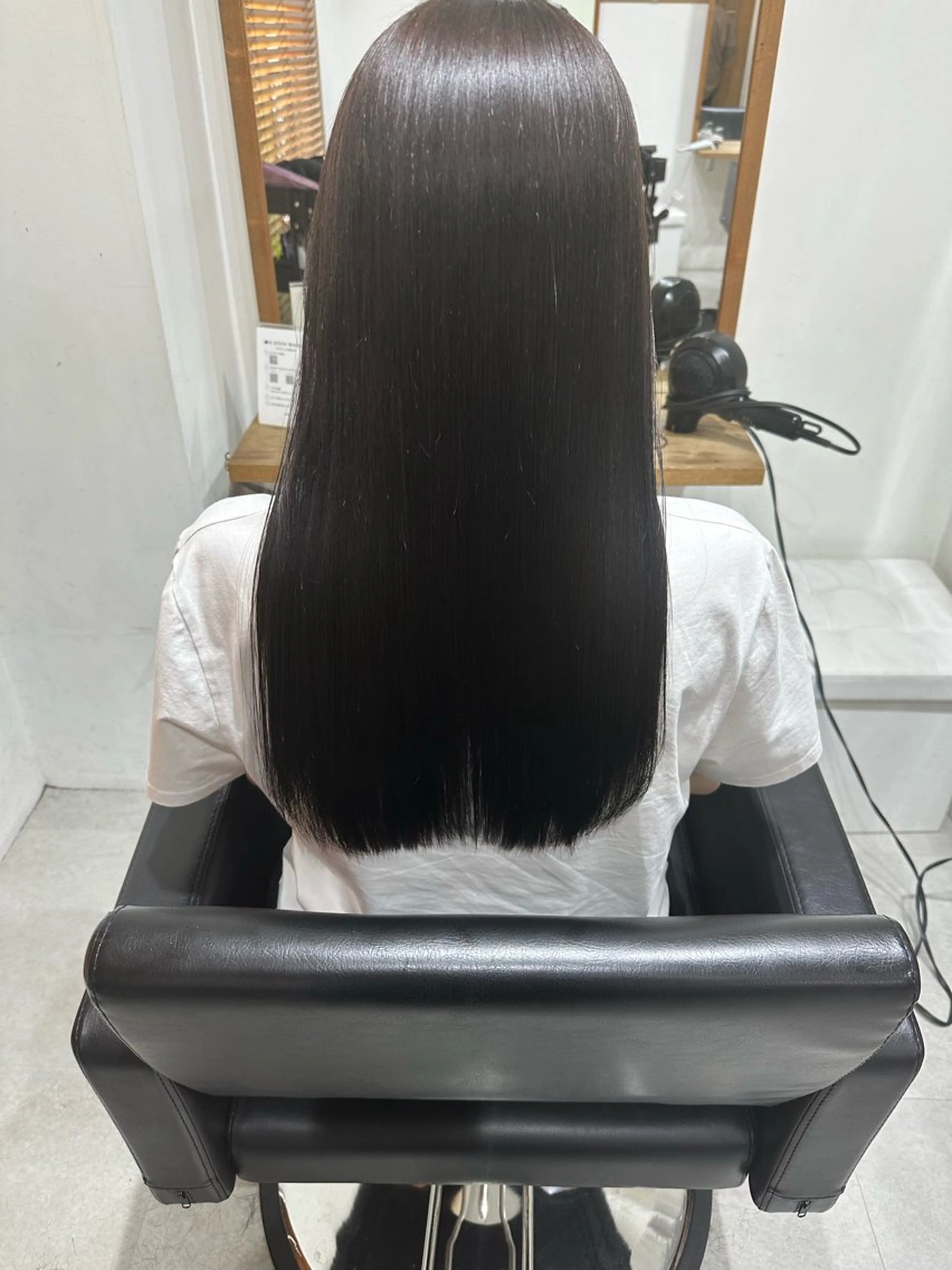 ロング 銀座⚜️【脱白髪染め 美髪矯正】トグチのヘアスタイル