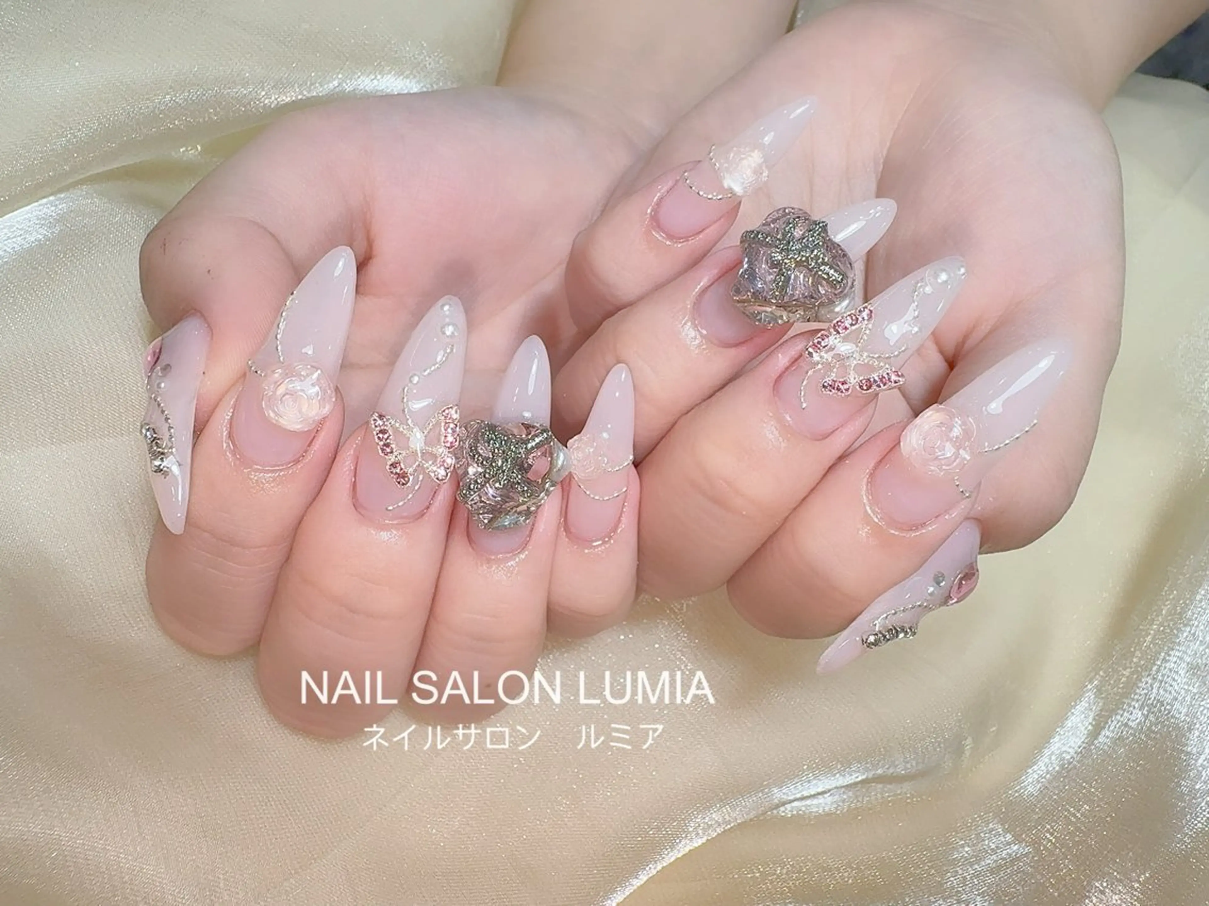ネイル ハンドネイル ネイルサロン ルミア Lumia 店長のネイルデザイン