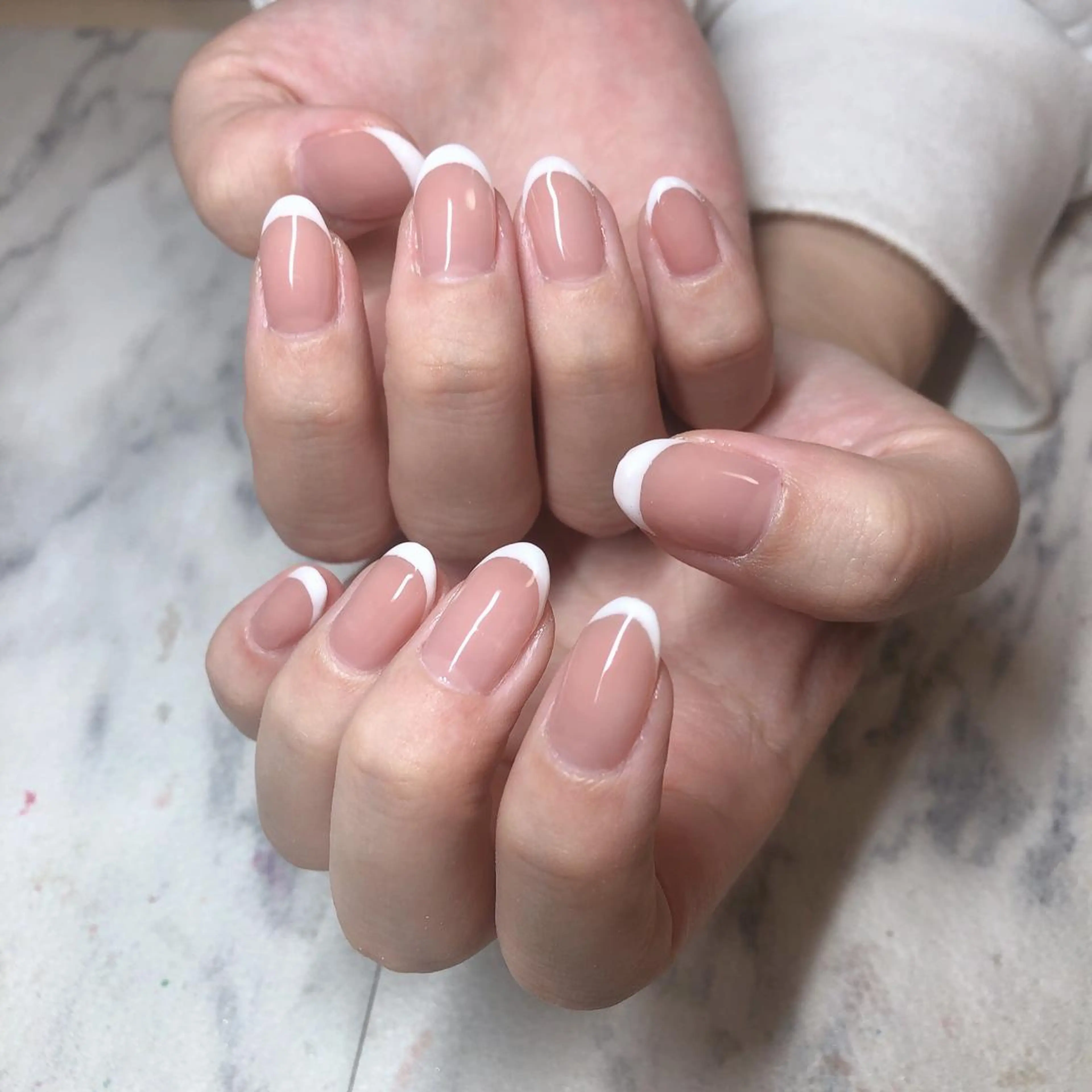 フレンチ or グラデーションorチークネイルの写真