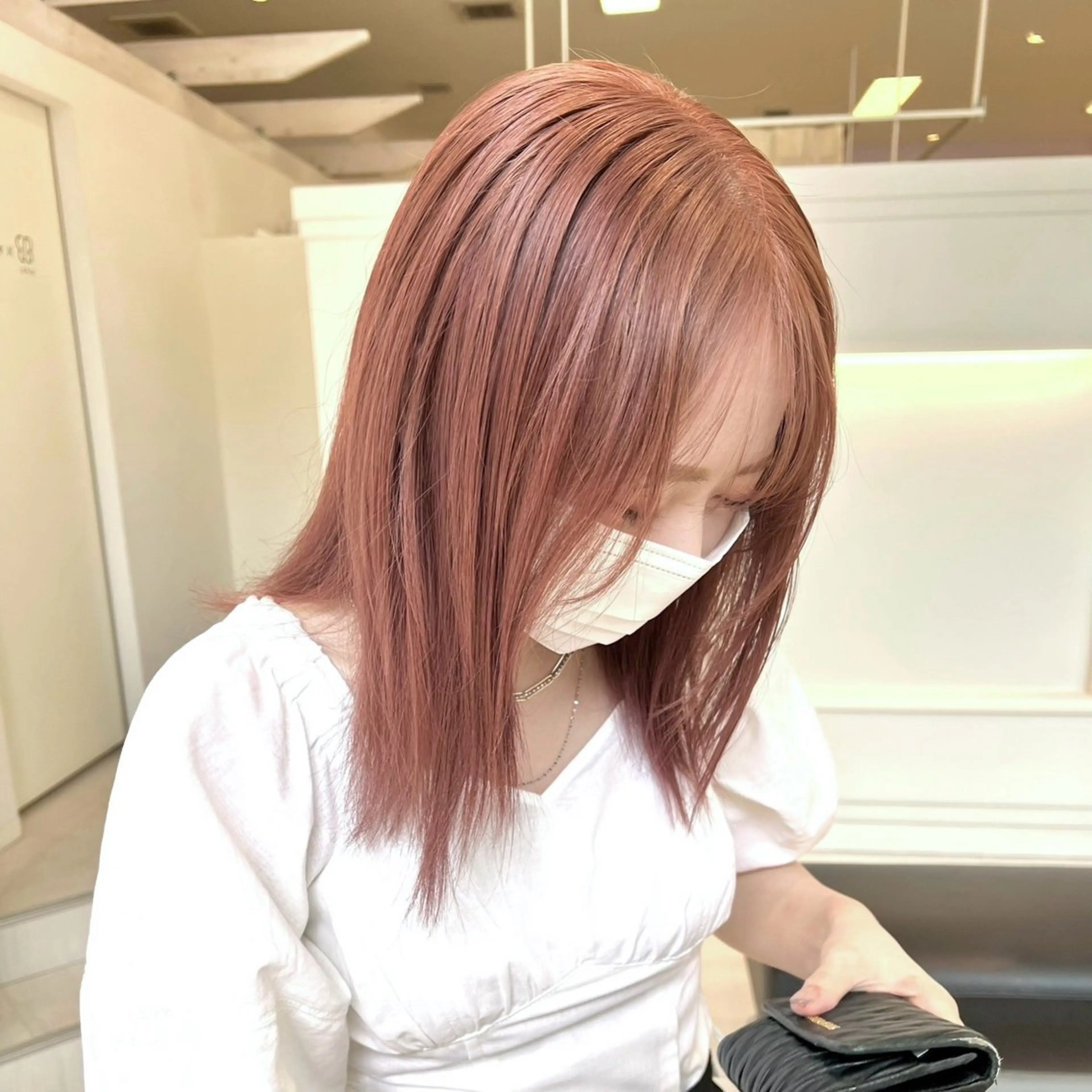 カラー ParveMix🍀 藤原愛未のヘアスタイル