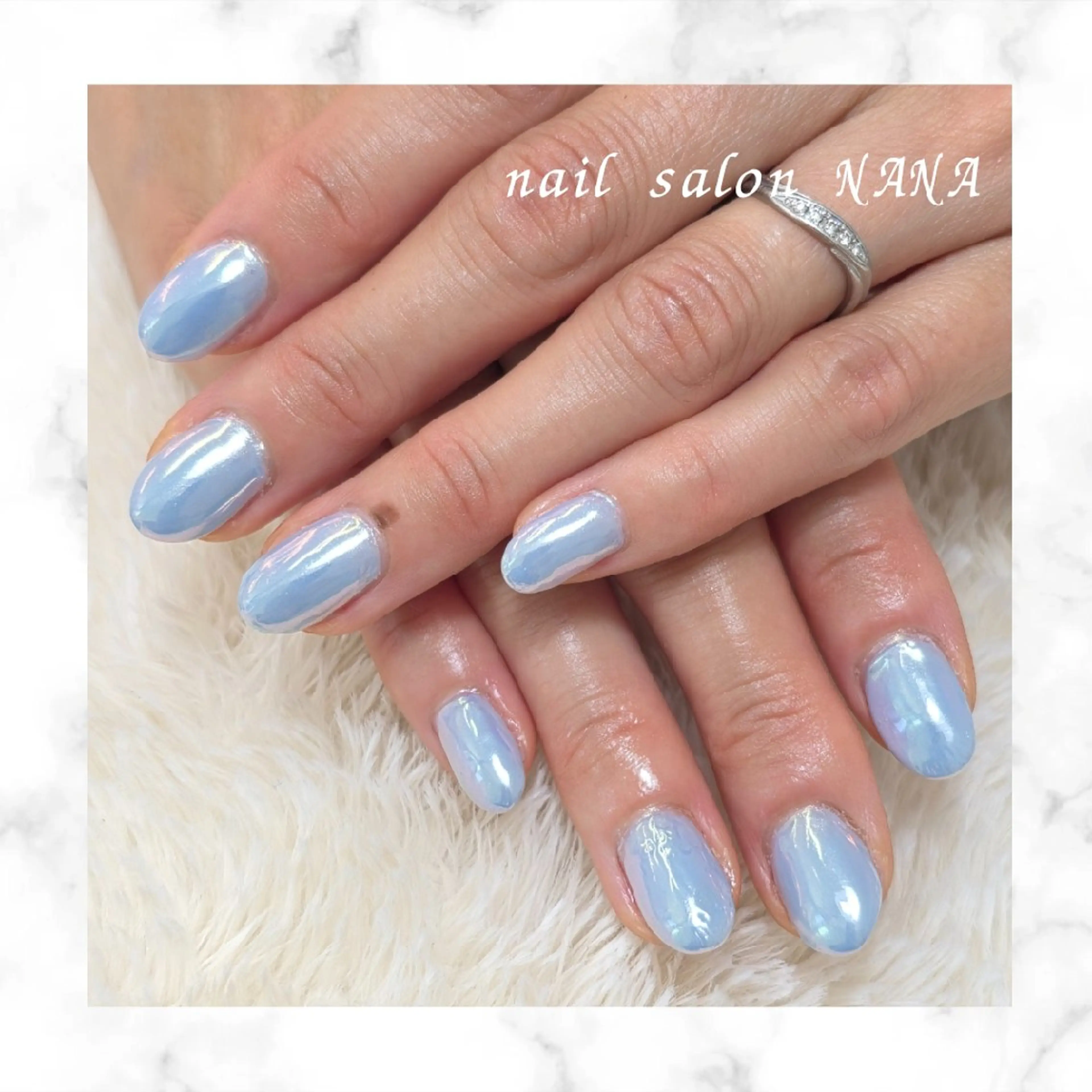 オーロラネイル〈10本〉💅✨ ハンドケア＋オフ込の写真
