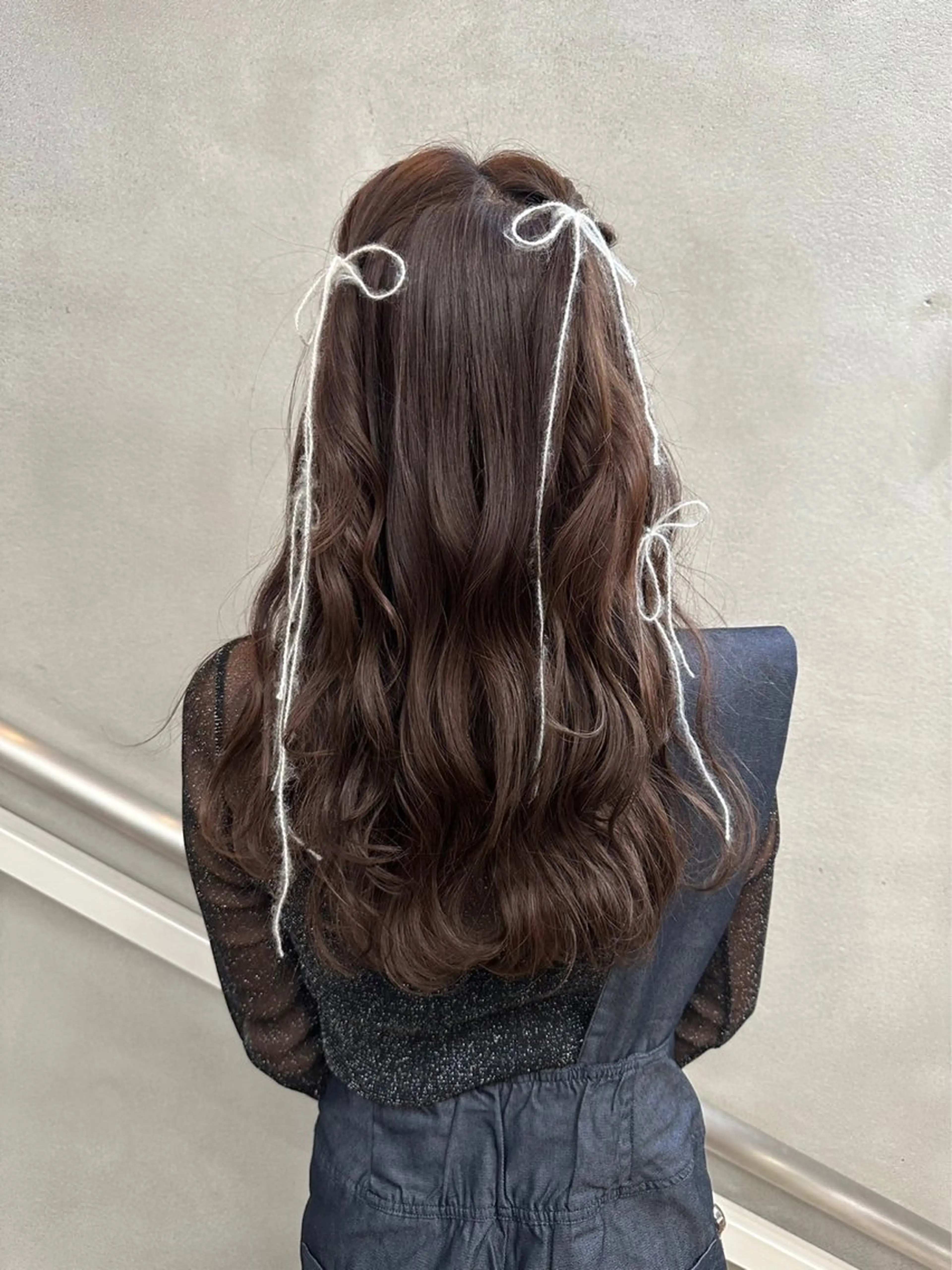 ヘアアレンジの写真