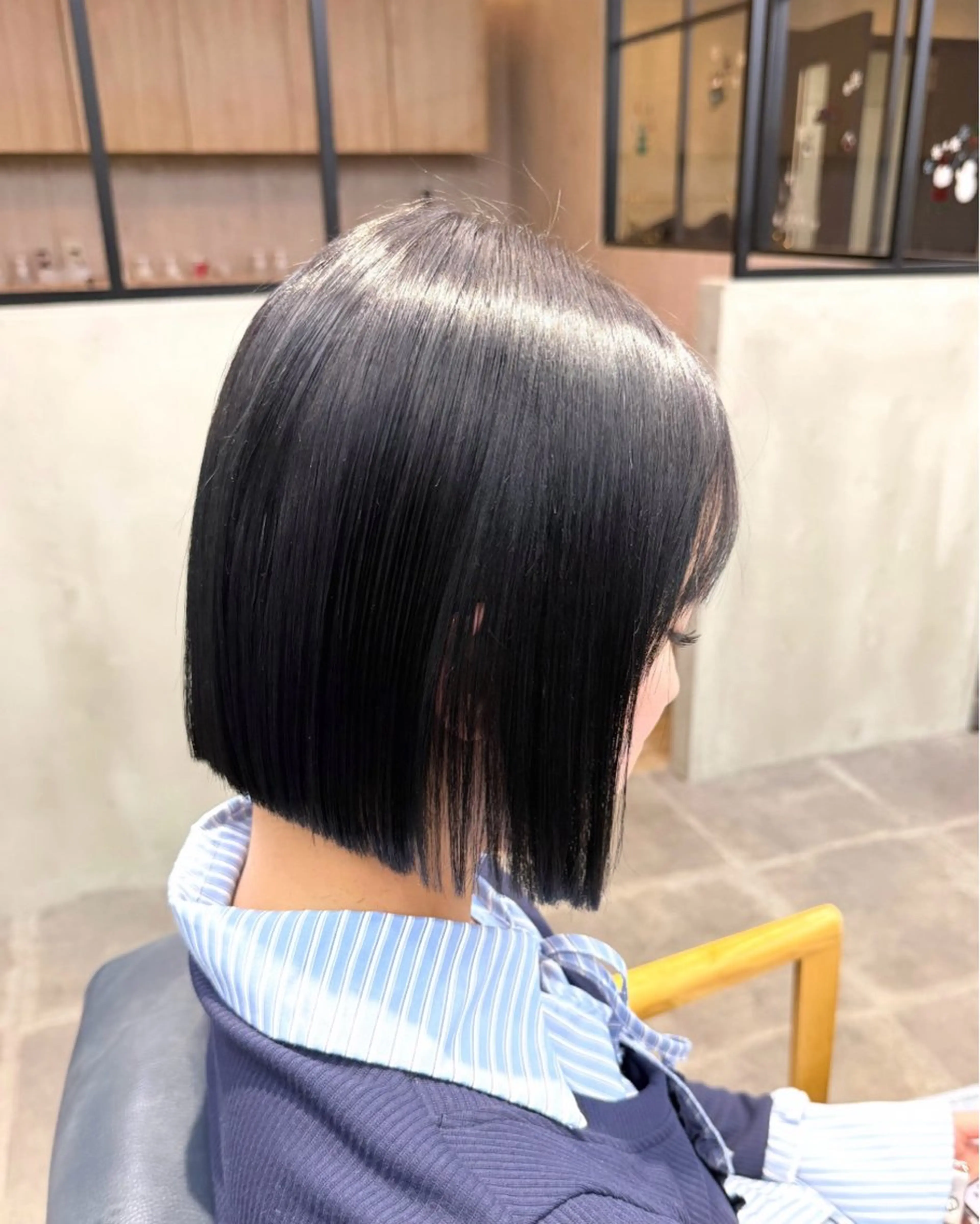 ショート カット 縮毛矯正 トリートメント 髪質改善/ケアカラー /梅田✨ RIKUのヘアスタイル