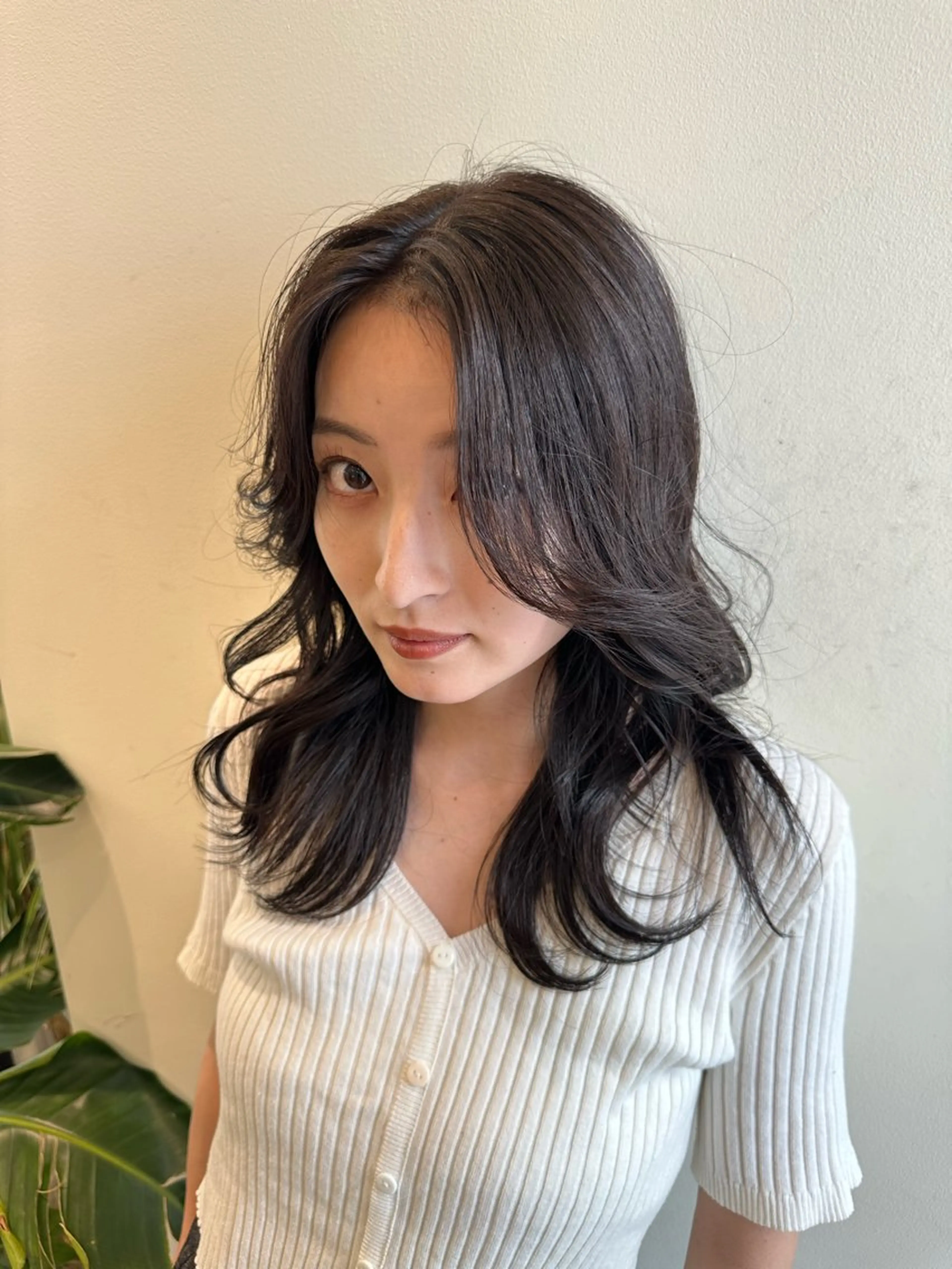 セミロング カラー パーマ ヘアアレンジ メンズ 似合わせメンズカット /ニュアンスパーマのヘアスタイル