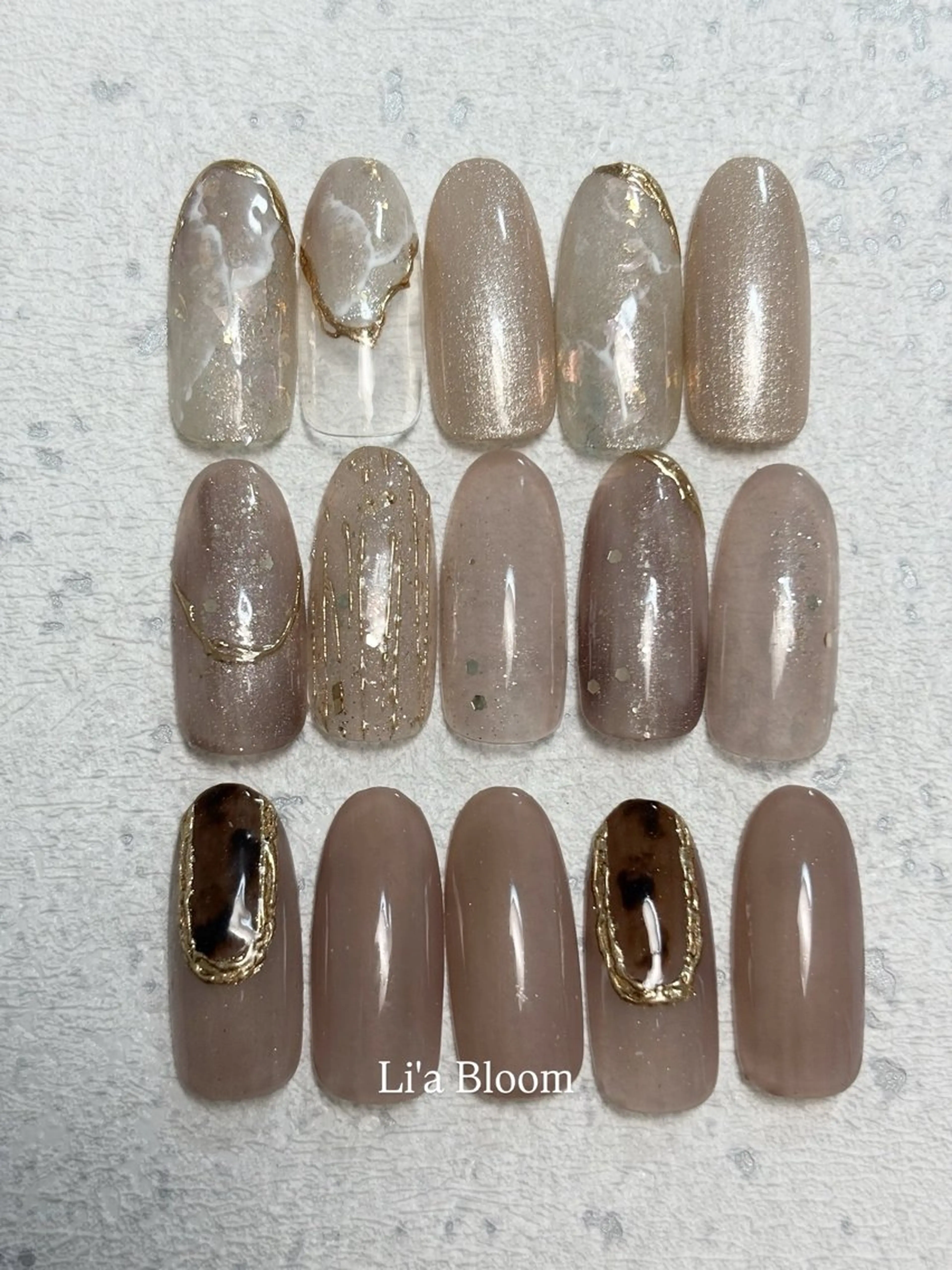 ネイル ハンドネイル Li'a Bloom所属・🦋🤍 madoka🤍のネイルデザイン