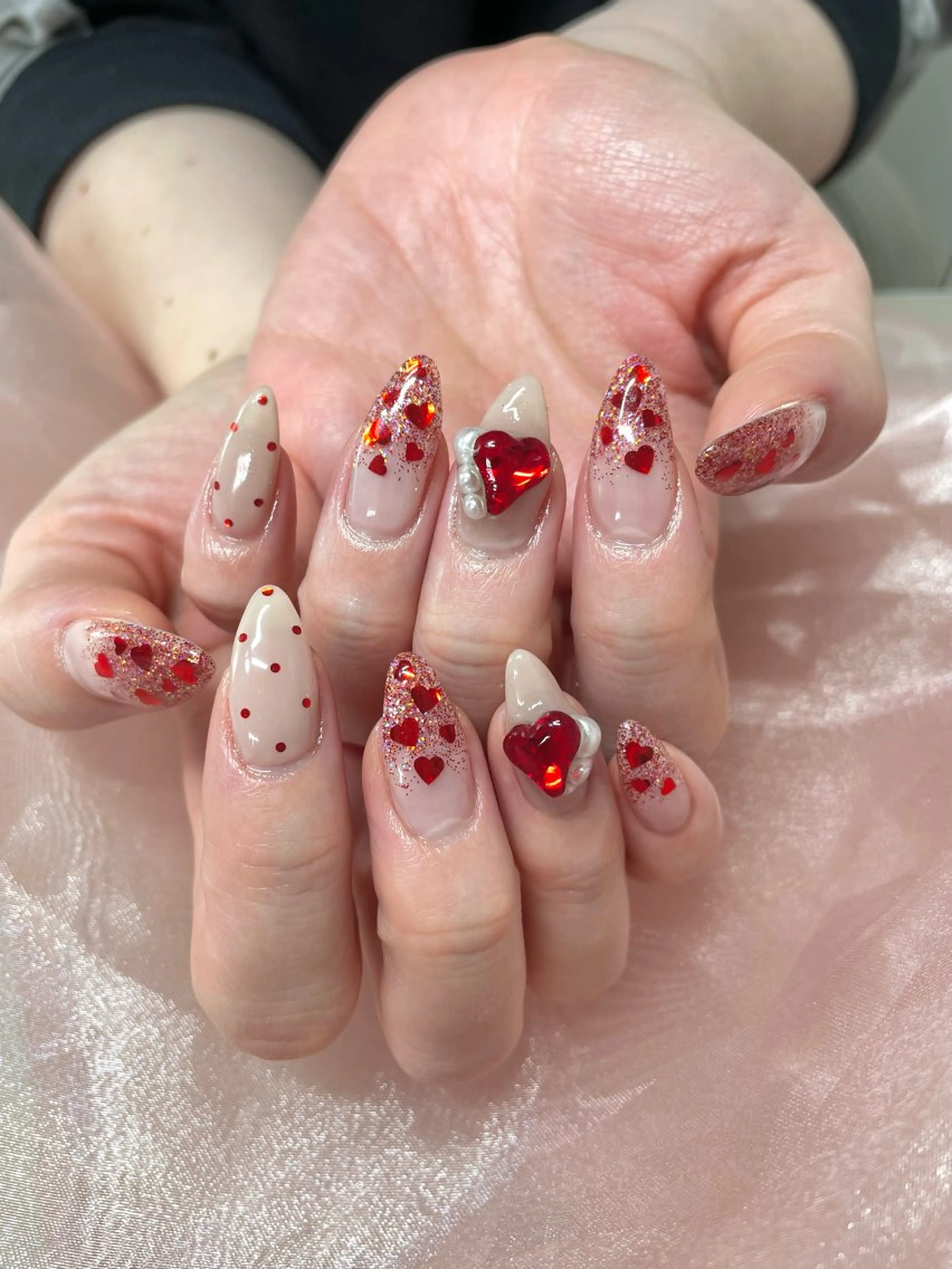 ネイル 長さ出し ハンドネイル RUMI nailのネイルデザイン