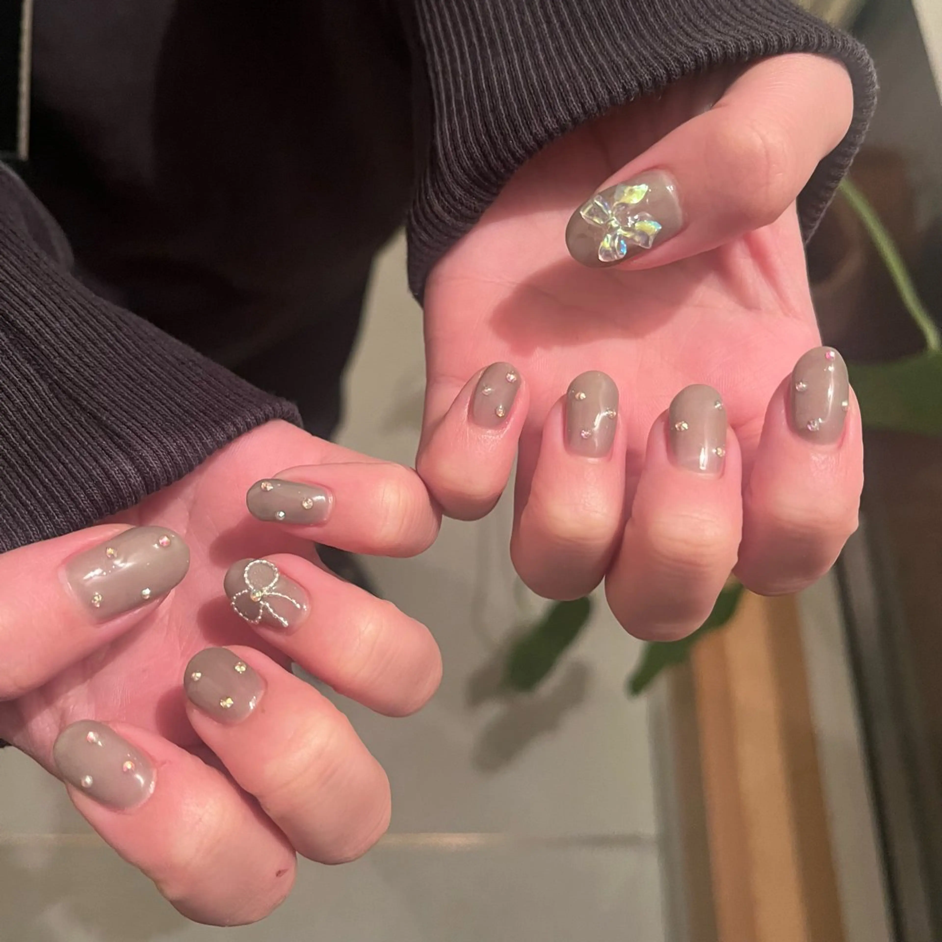 ネイル キラキラネイル K Aのネイルデザイン