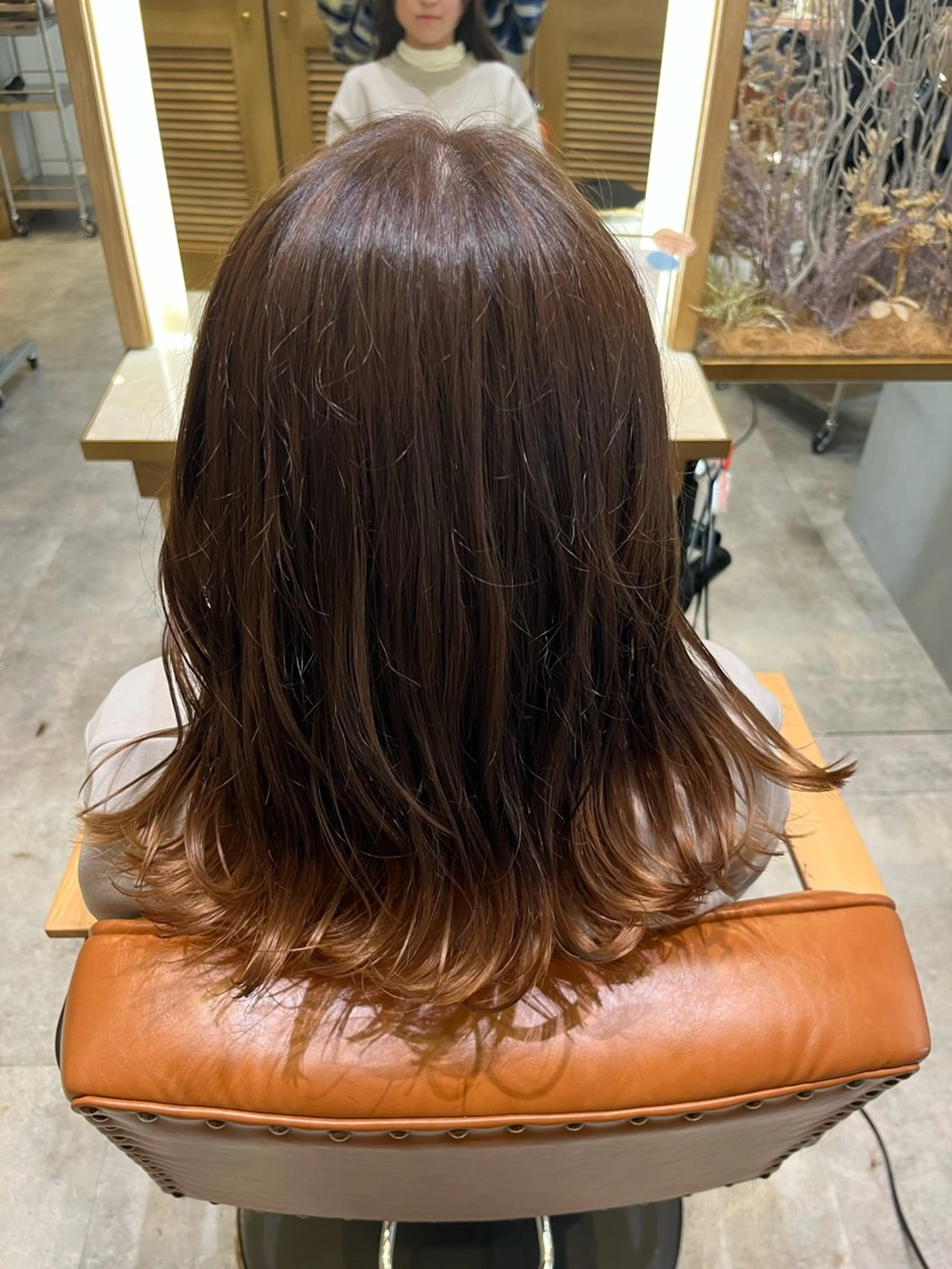 セミロング カラー olelo国立🐟 Maho🐟のヘアスタイル