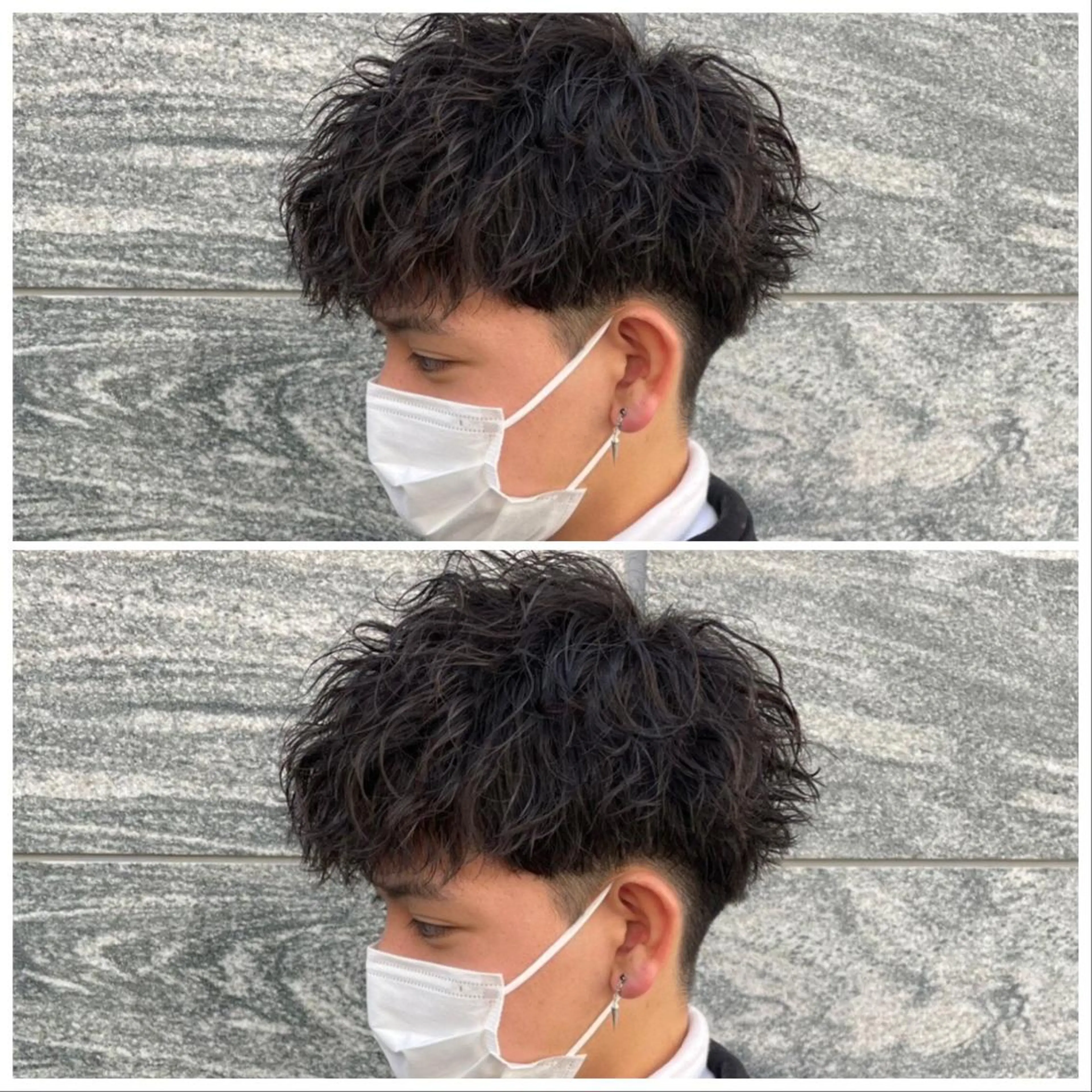 ショート パーマ メンズ 【メンズサロン】 BLUCK 横浜のヘアスタイル