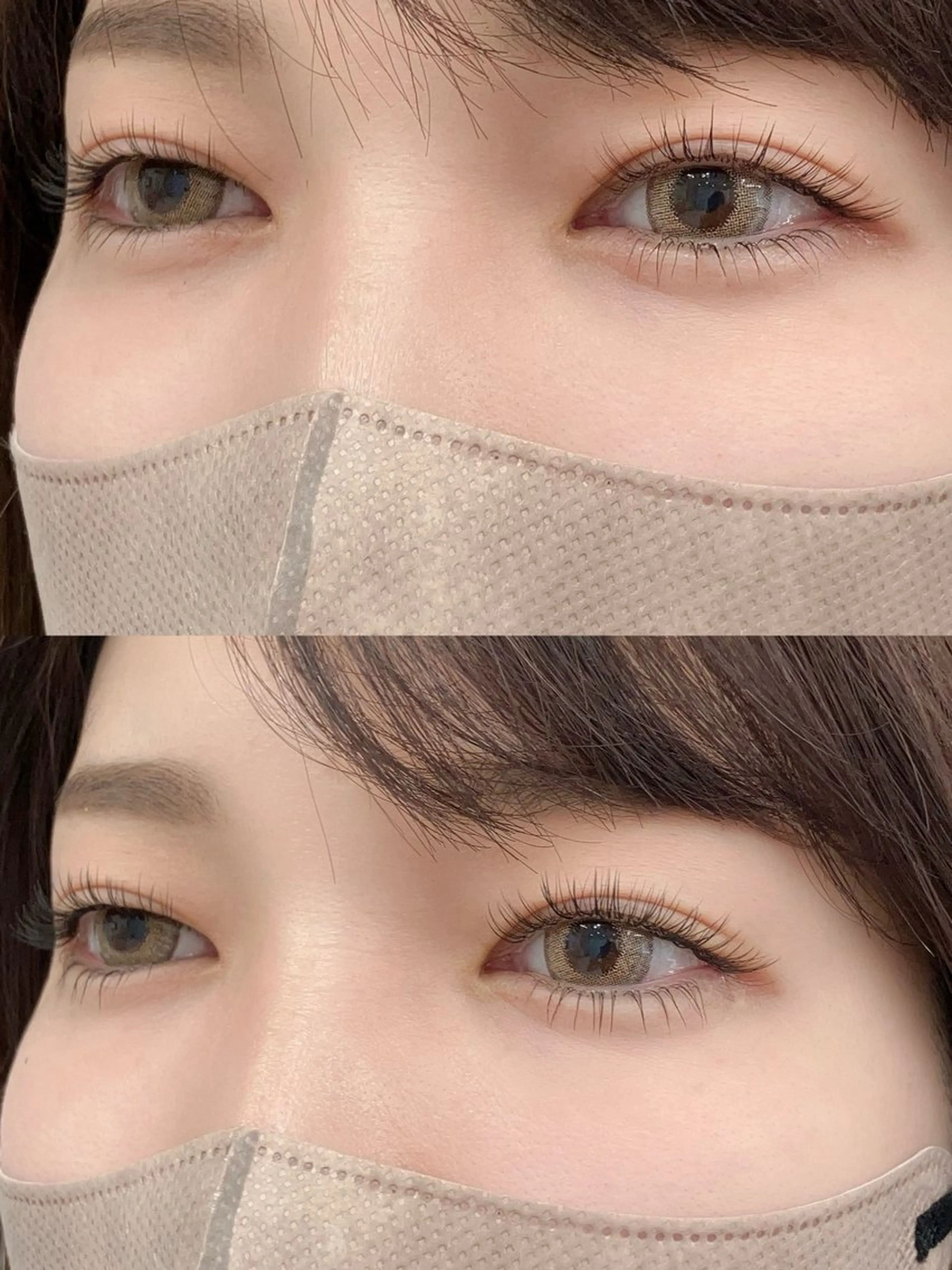 マツエク・マツパ ケラチンラッシュリフト LILY BABEのマツエク・マツパデザイン