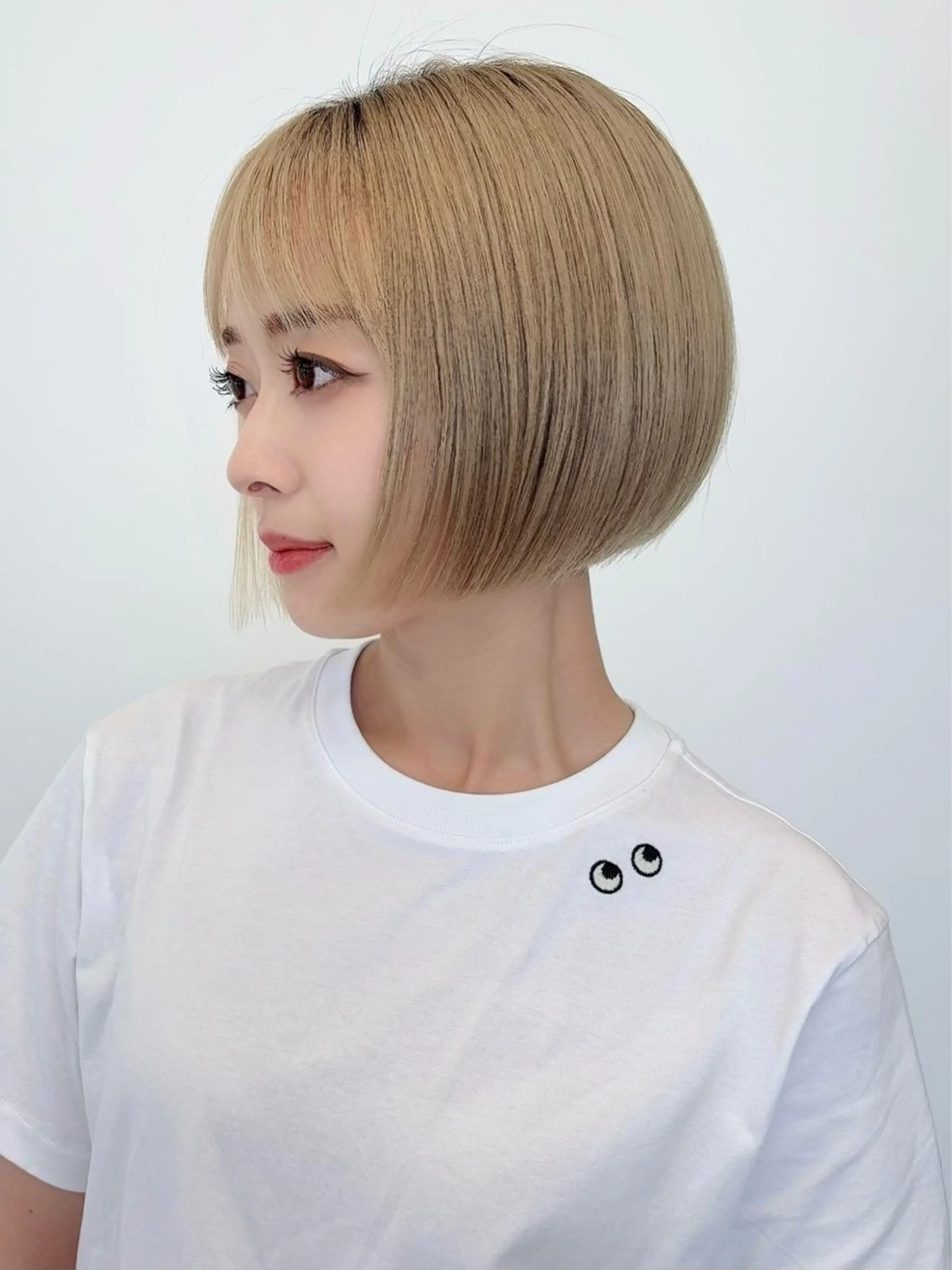 ショート ショート白髪染め無料 ／河瀬謙介のヘアスタイル