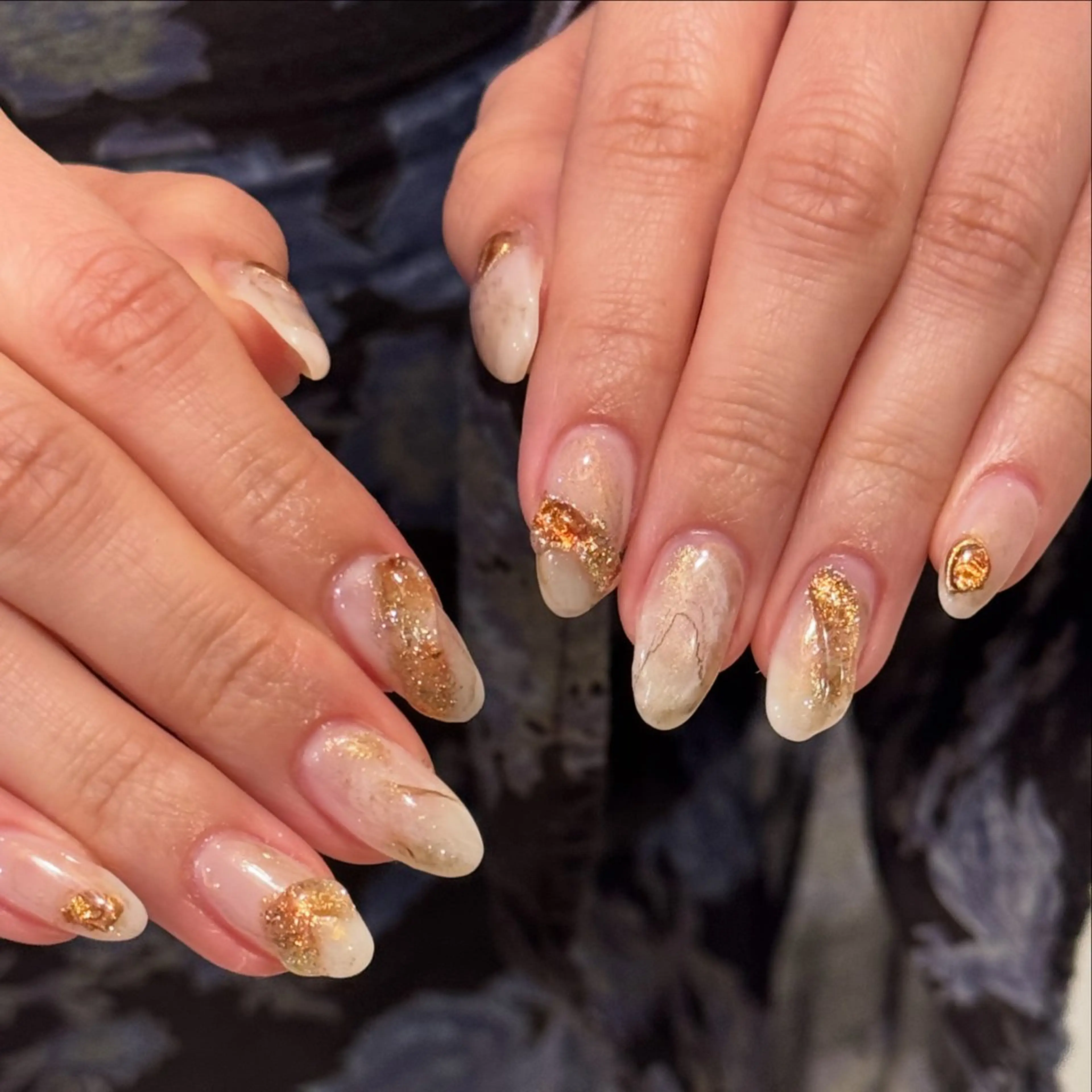 ネイル ニュアンスネイル シンプルネイル Yu_me(ユーミー)所属・Yu_me fuukaのネイルデザイン