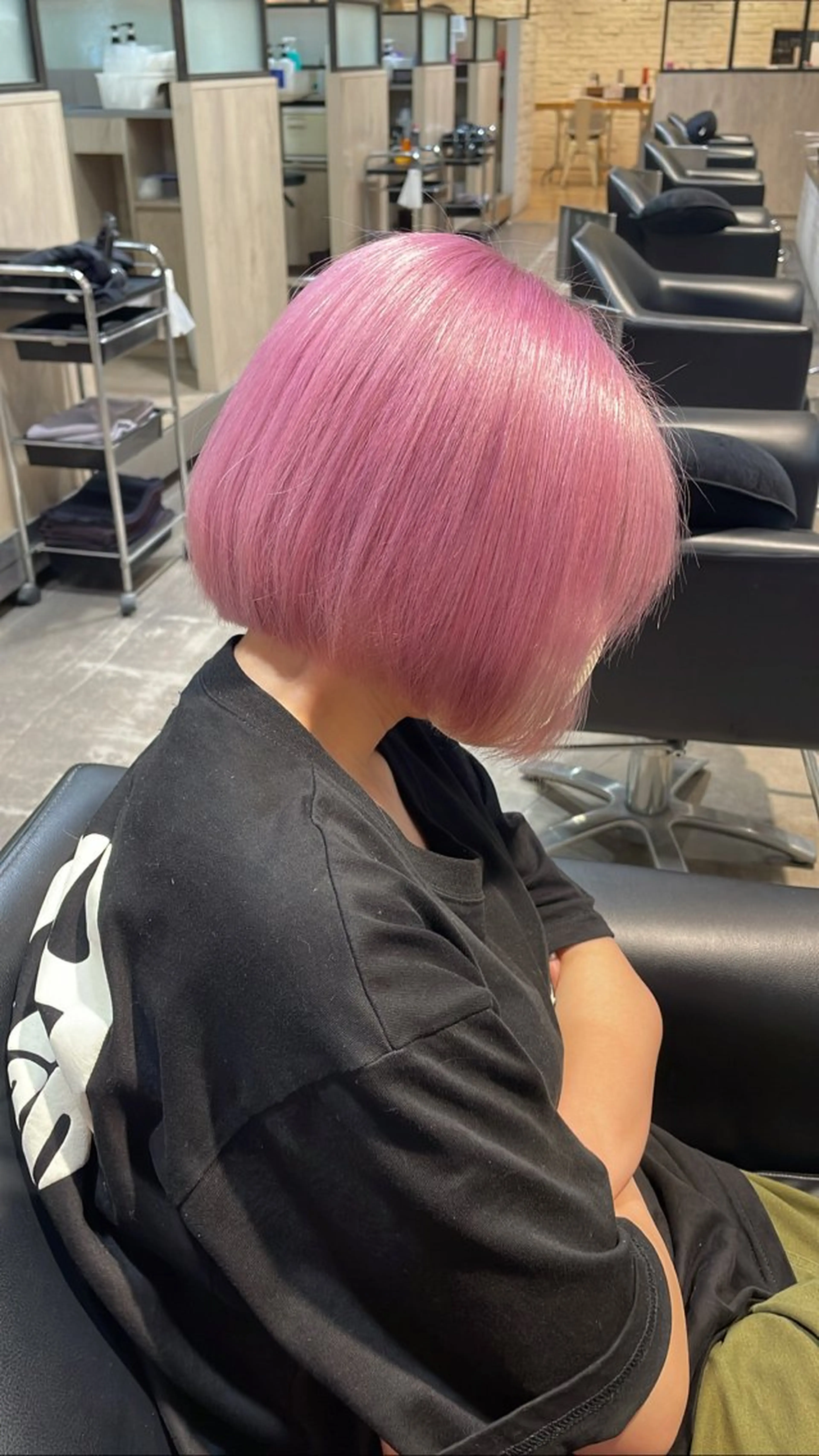 ショート カラー シマノ フミヤのヘアスタイル