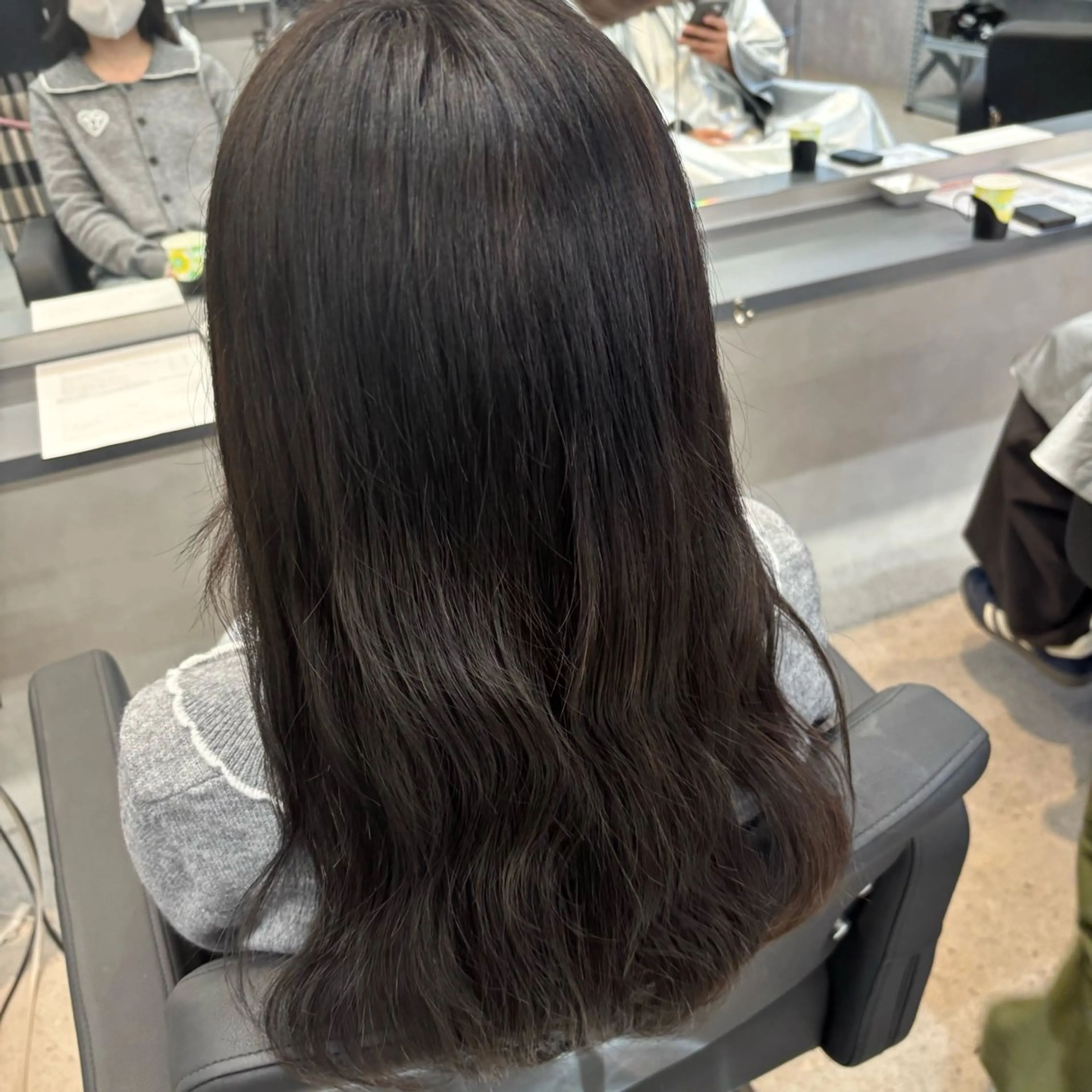 カラー ブラウンカラー ナチュラルブラウン チサト🍨/仙台 /縮毛矯正🫧カラーのヘアスタイル