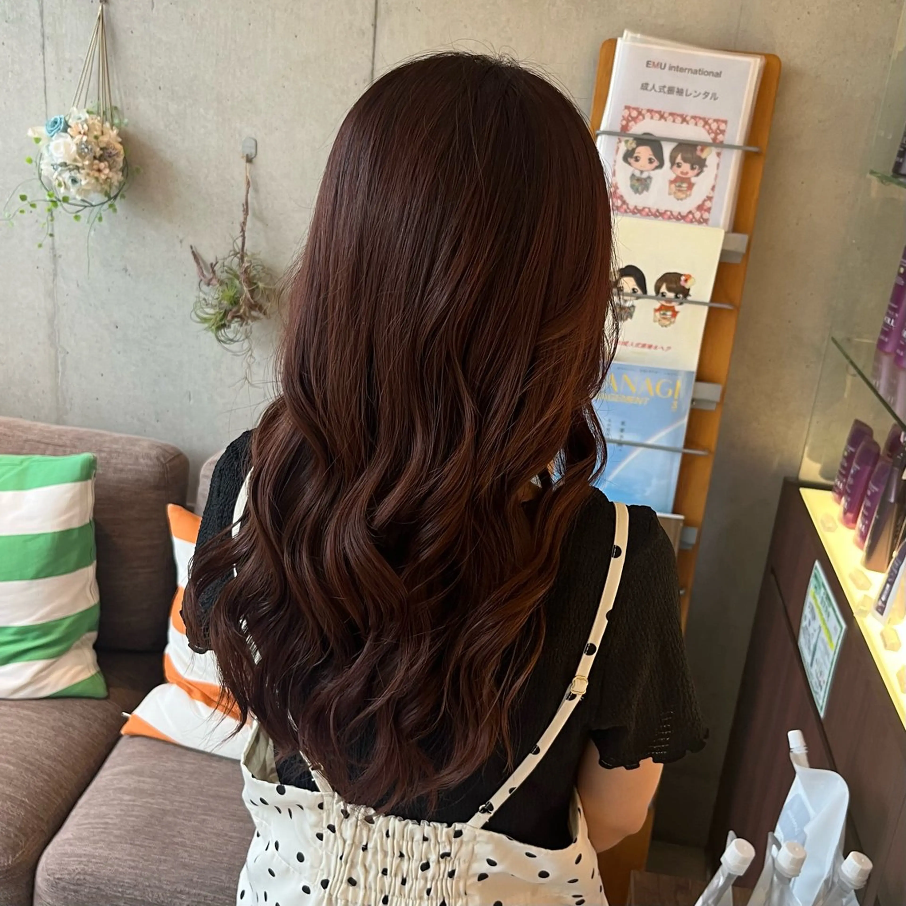 ロング 遠藤 朱郁のヘアスタイル