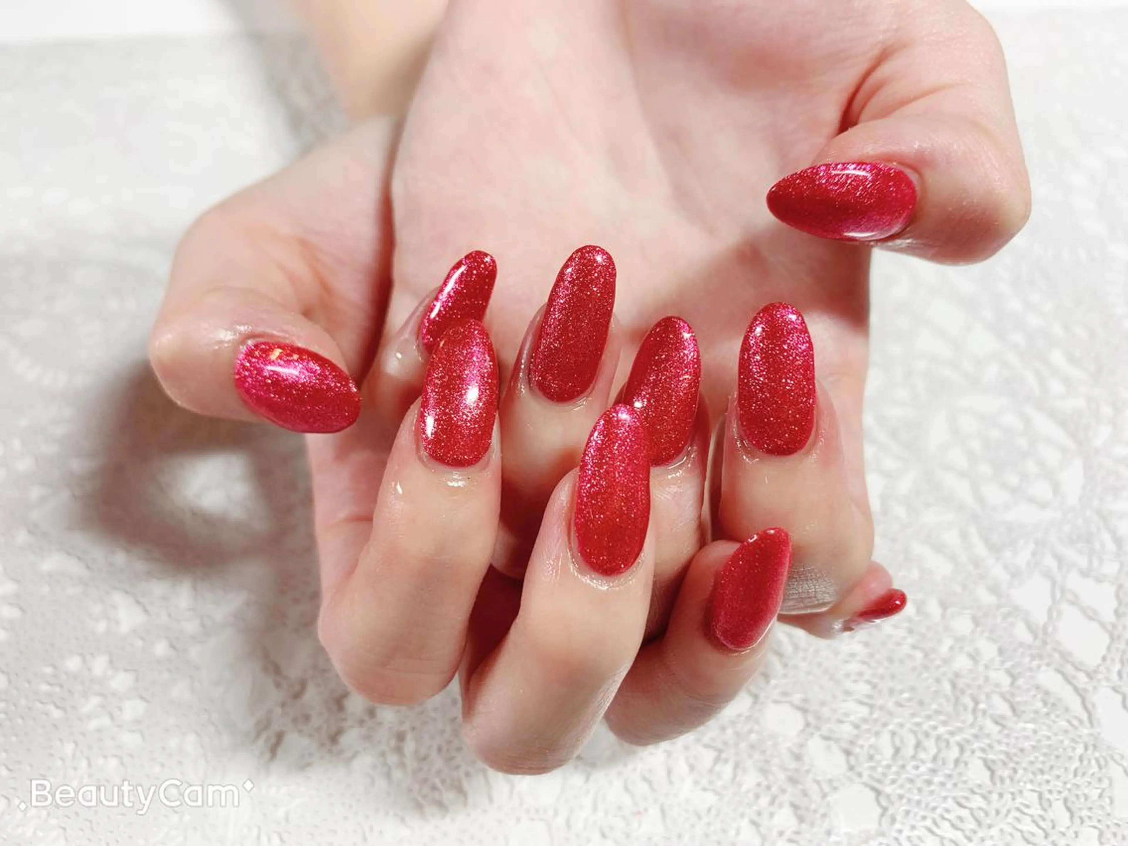 New open🍃スカルプ（チップ）ワンカラーの写真