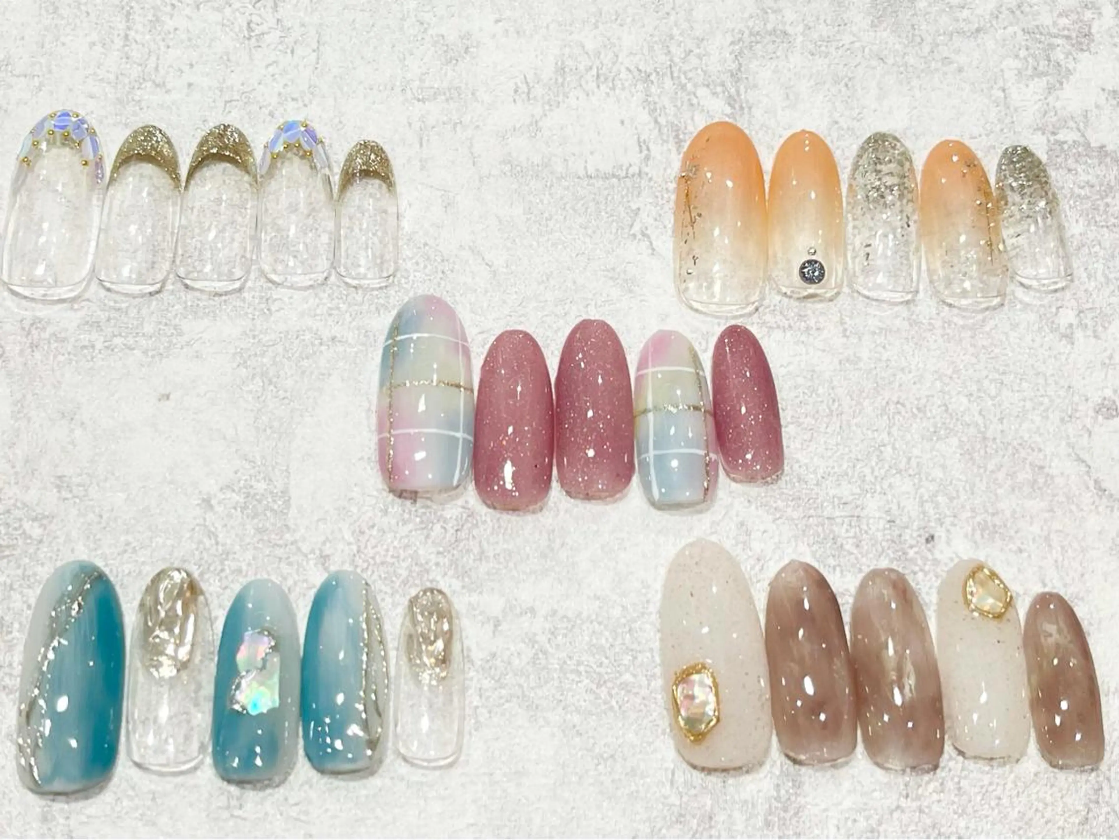 ネイル ハンドネイル 高尾 梨花のネイルデザイン