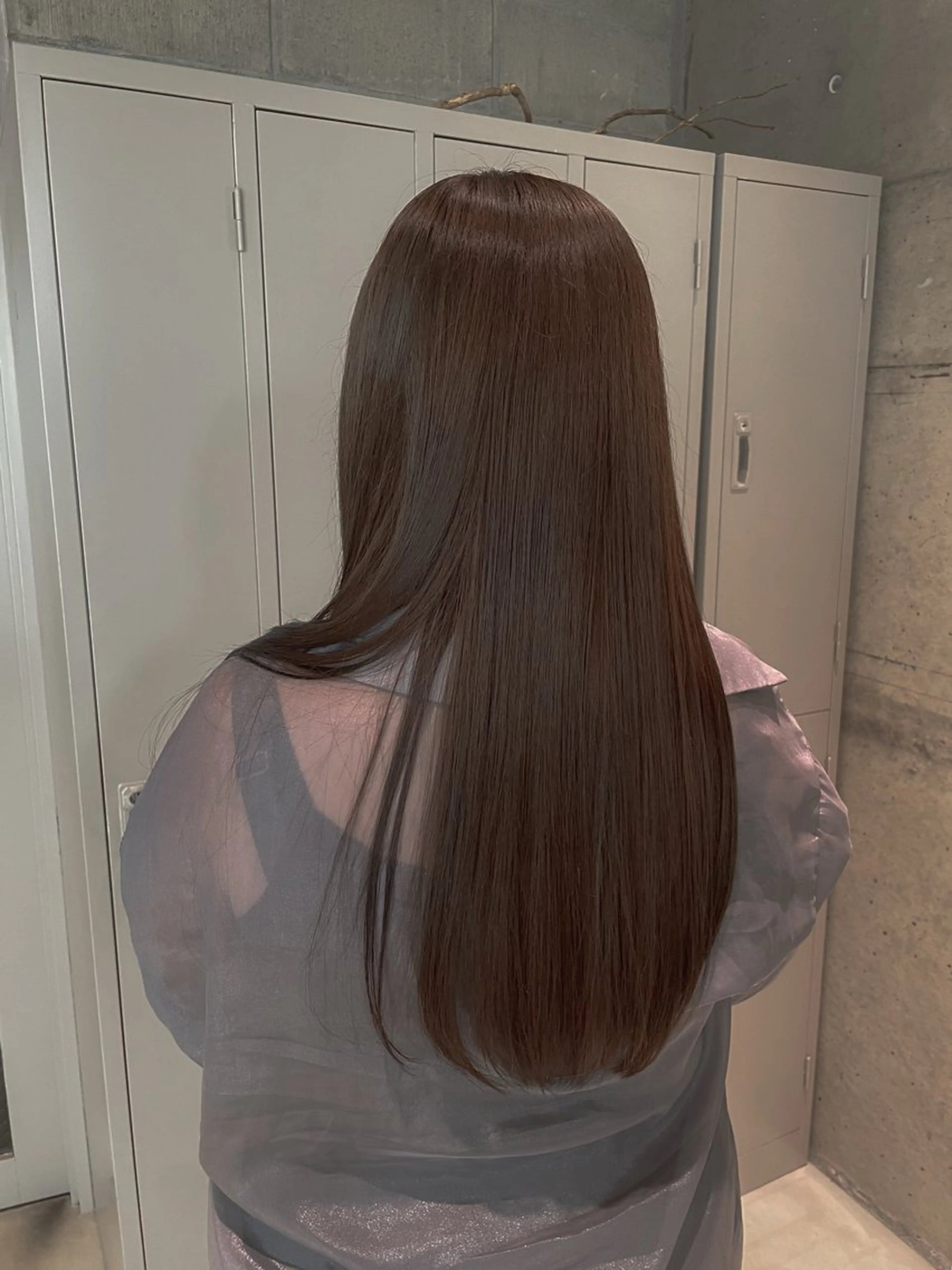 ロング カラー ブリーチ ブラウンカラー 艶髪🌿🫧 yukakoのヘアスタイル