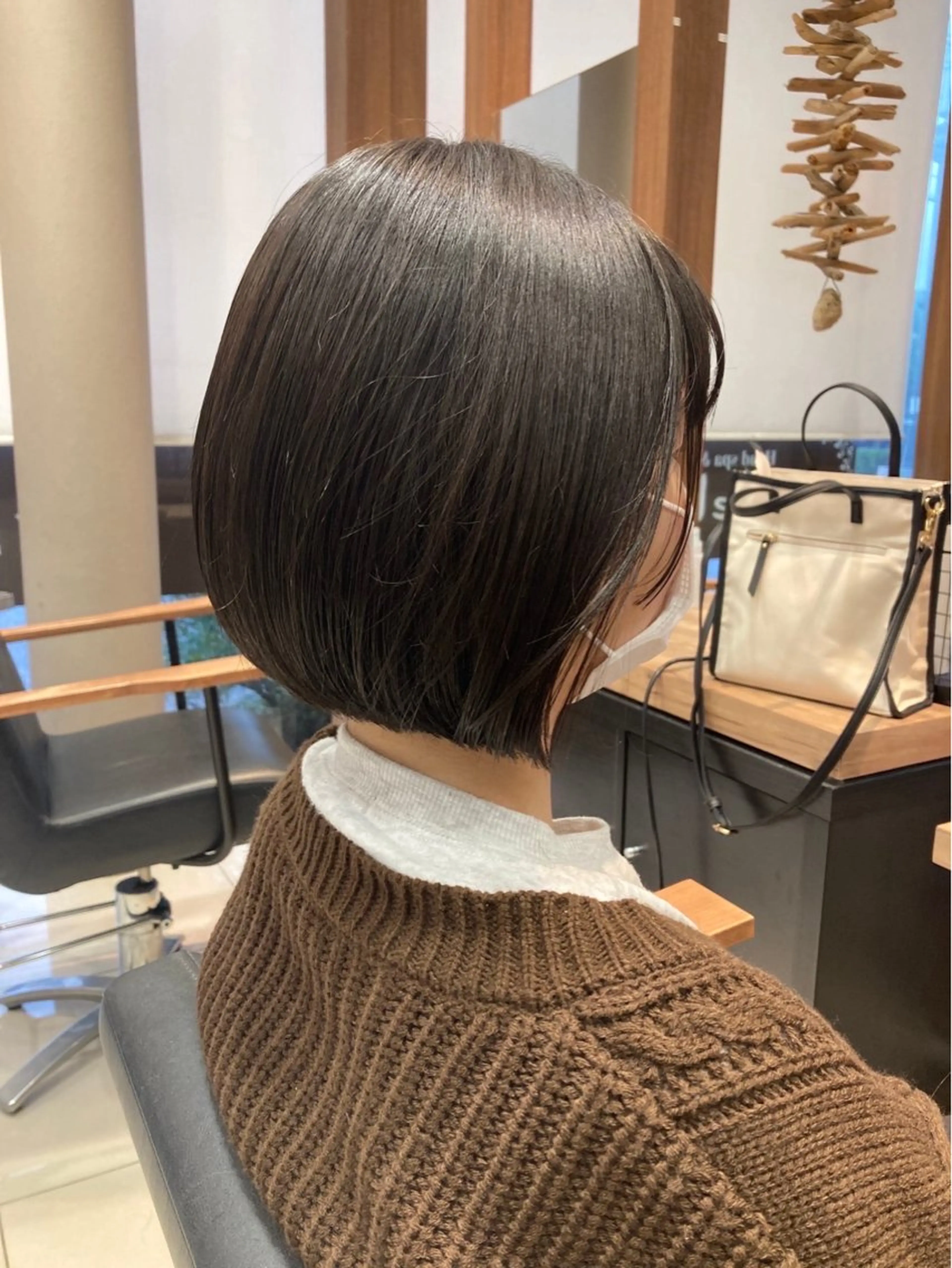 ミディアム 大賀 和希のヘアスタイル