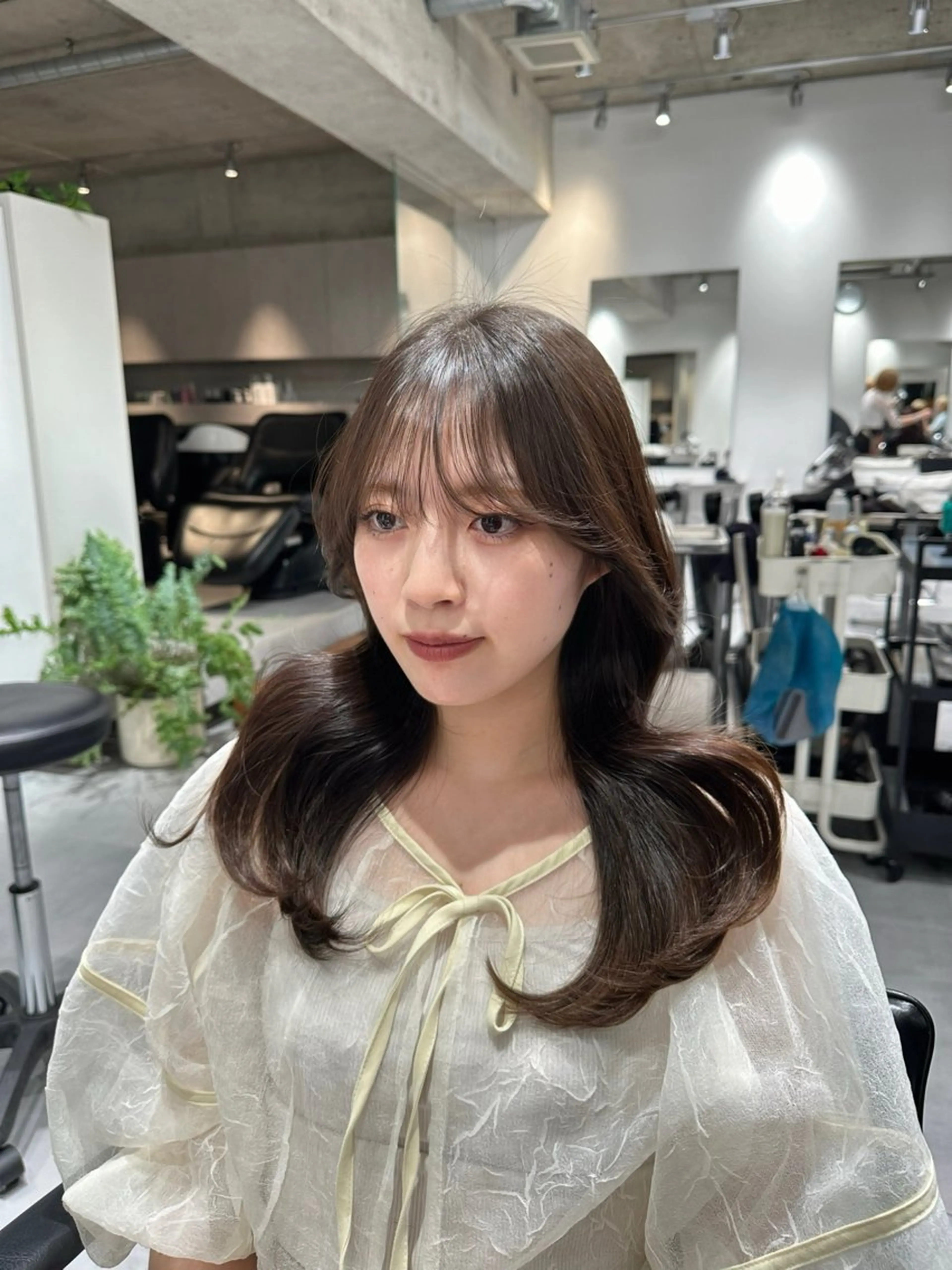 ロング 韓国風ヘア レイヤーカット 韓国ヘア/レイヤー Yan✂︎のヘアスタイル