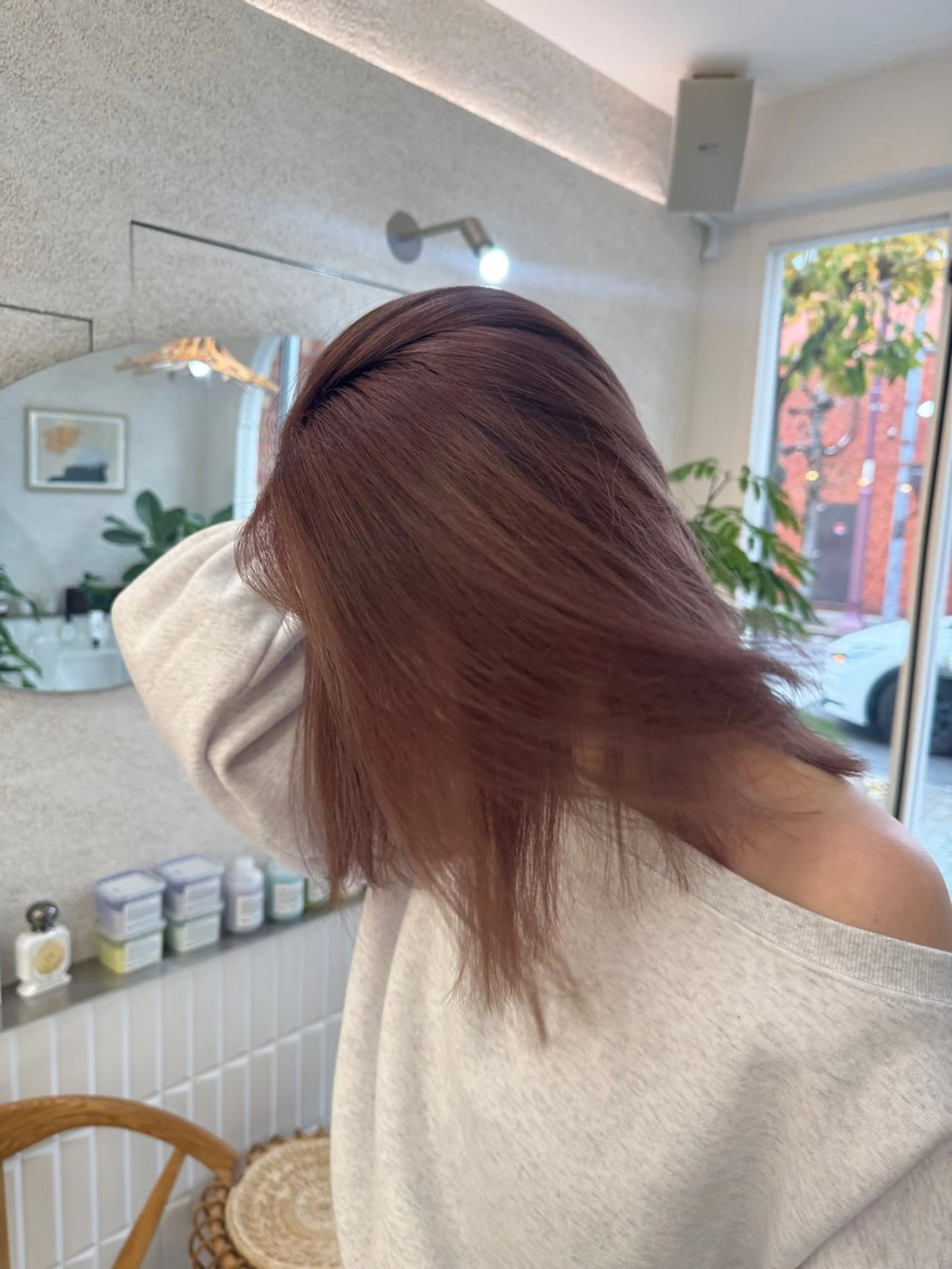 ミディアム カット ヘアカラー トリートメント ralme/sol 髙橋一哉のヘアスタイル