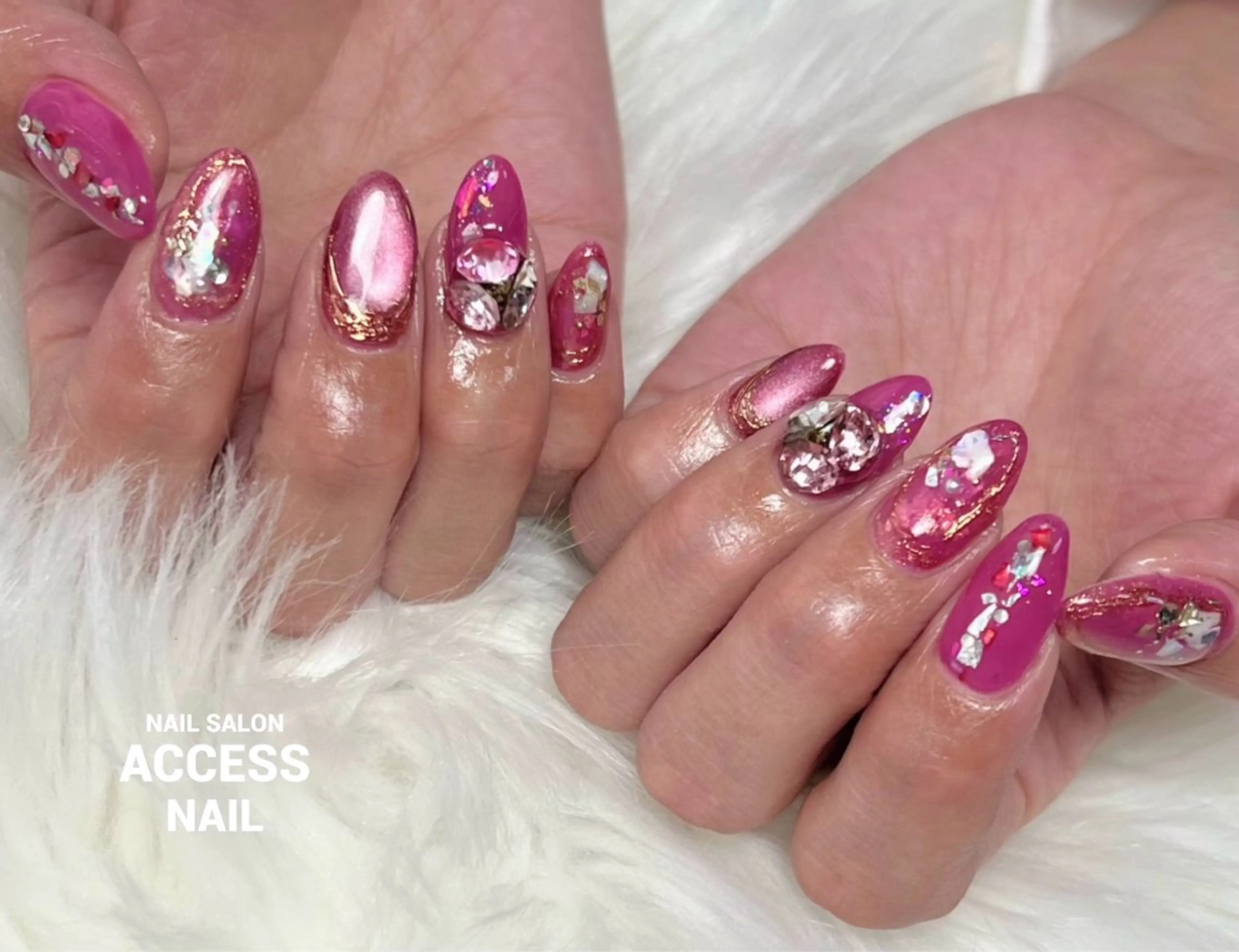 ネイル access nailのネイルデザイン