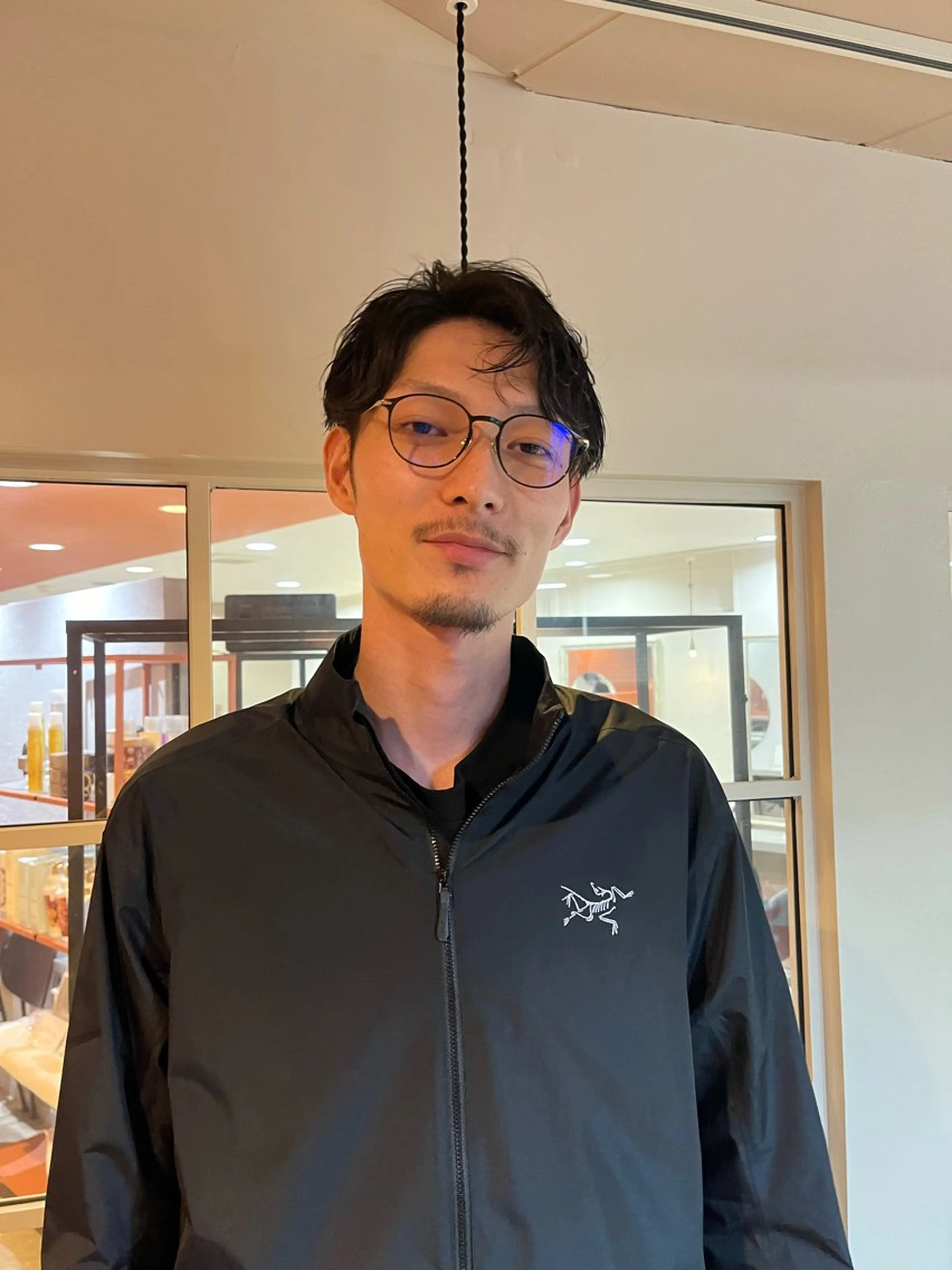 ショート パーマ メンズ 佐藤 永夏のヘアスタイル