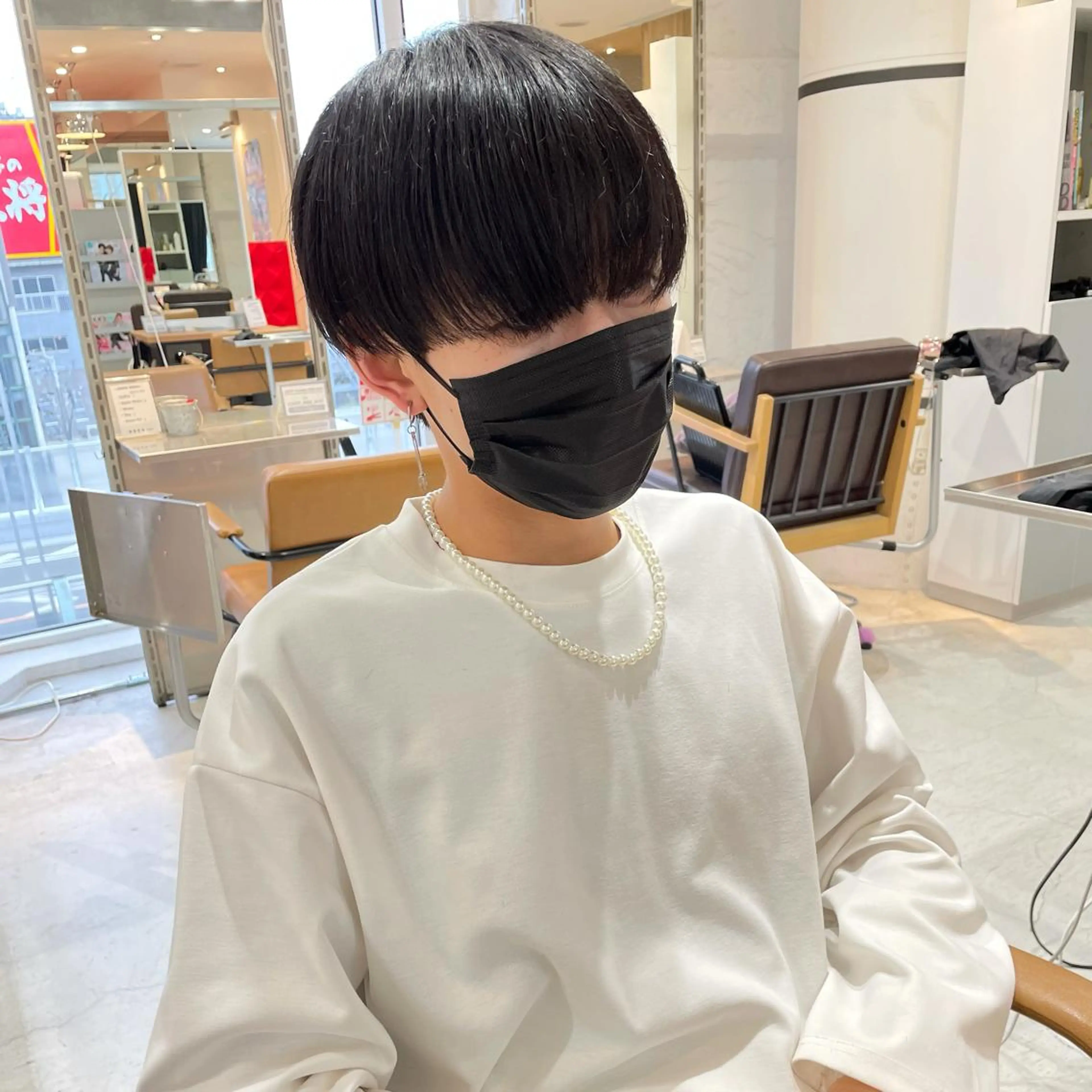 メンズ メンズ韓国風 韓国マッシュ マッシュ カット 大阪韓国ヘア 🦋RINKAのヘアスタイル